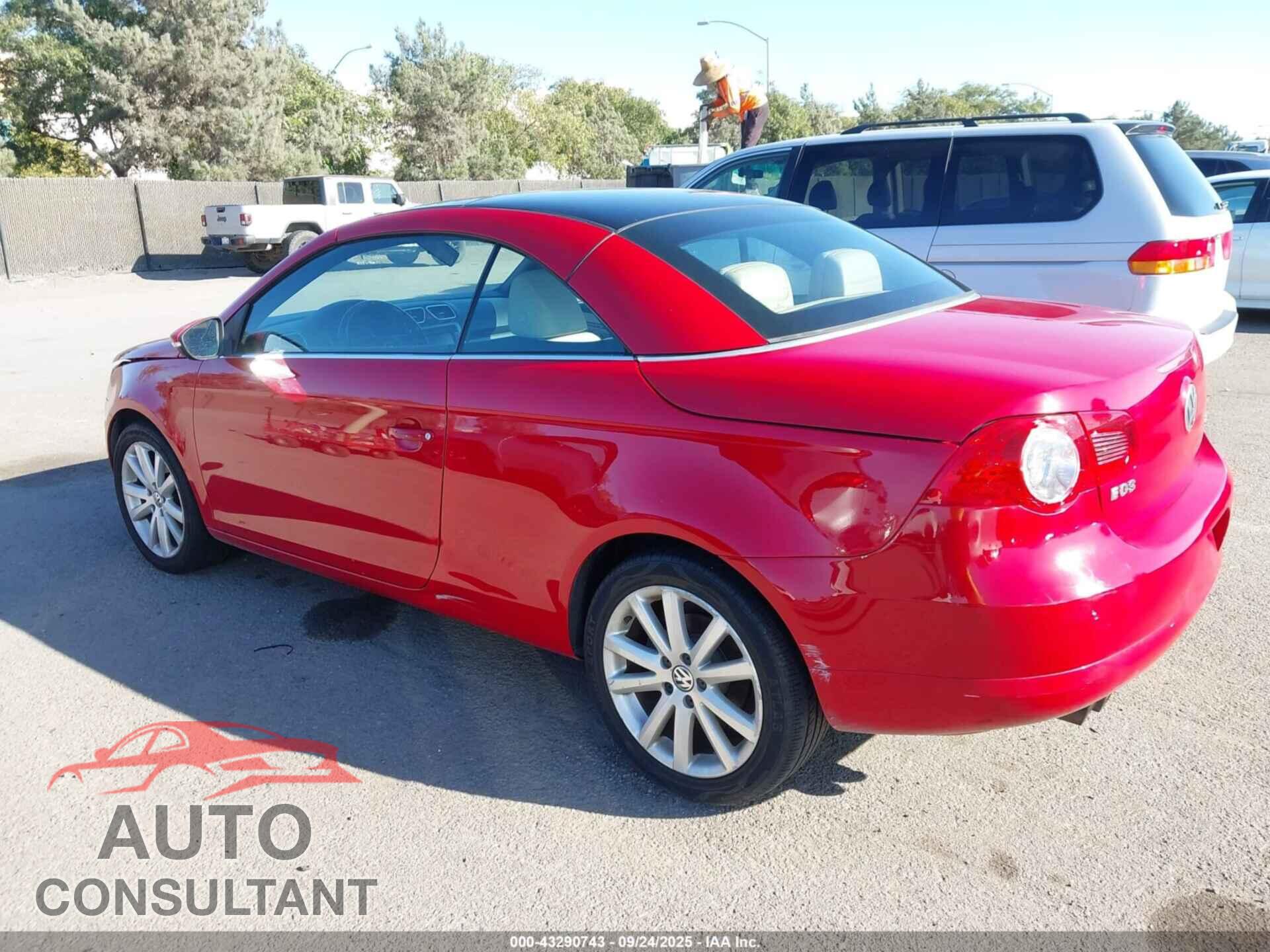 VOLKSWAGEN EOS 2011 - WVWBW7AH9BV003389