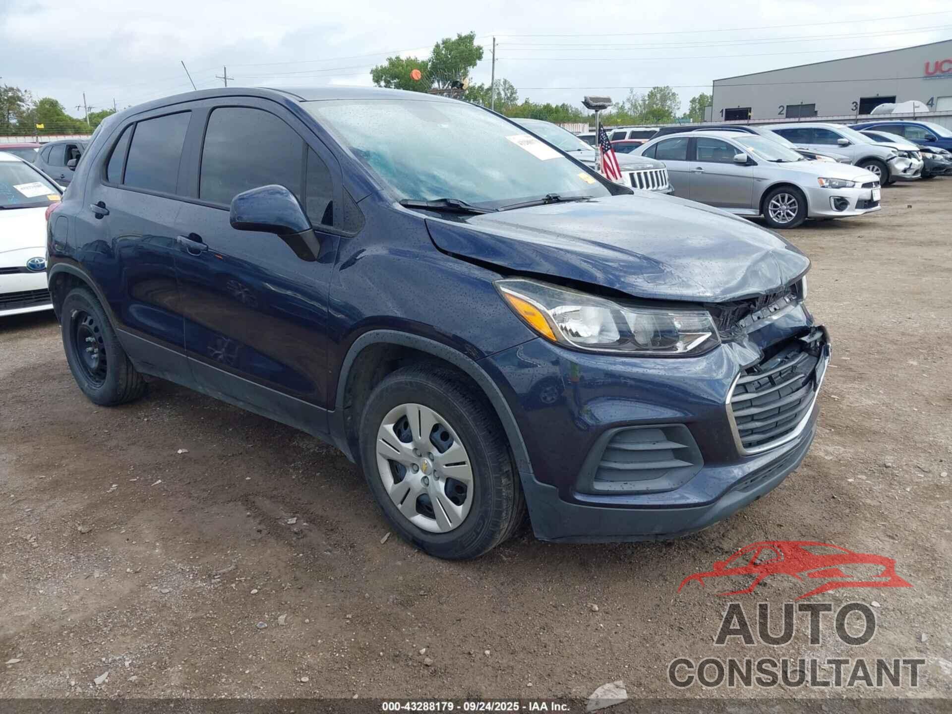 CHEVROLET TRAX 2018 - 3GNCJKSB5JL233064