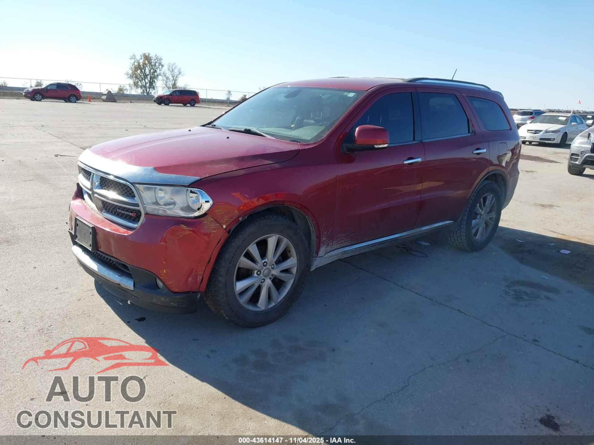 DODGE DURANGO 2013 - 1C4RDJDG3DC614313