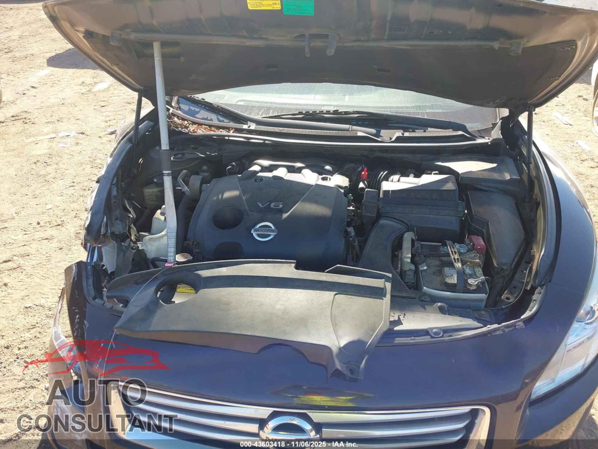 NISSAN MAXIMA 2013 - 1N4AA5AP2DC825252