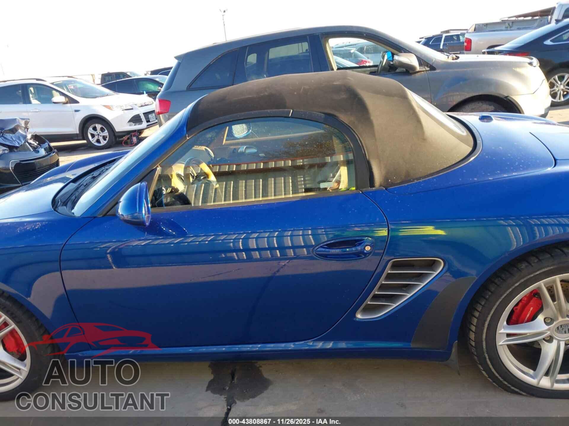 PORSCHE BOXSTER 2011 - WP0CB2A84BS730153