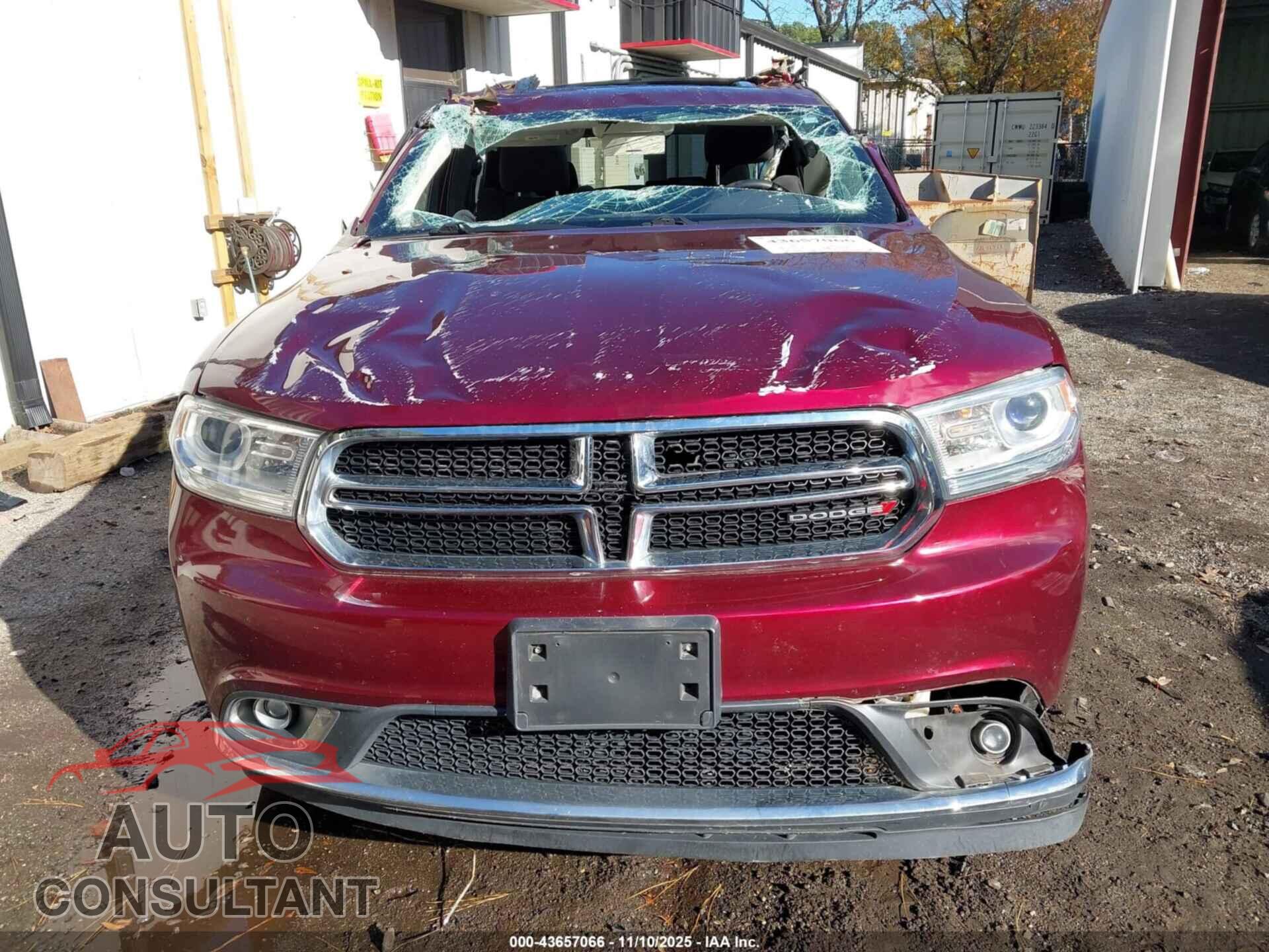 DODGE DURANGO 2017 - 1C4RDJAG9HC860874