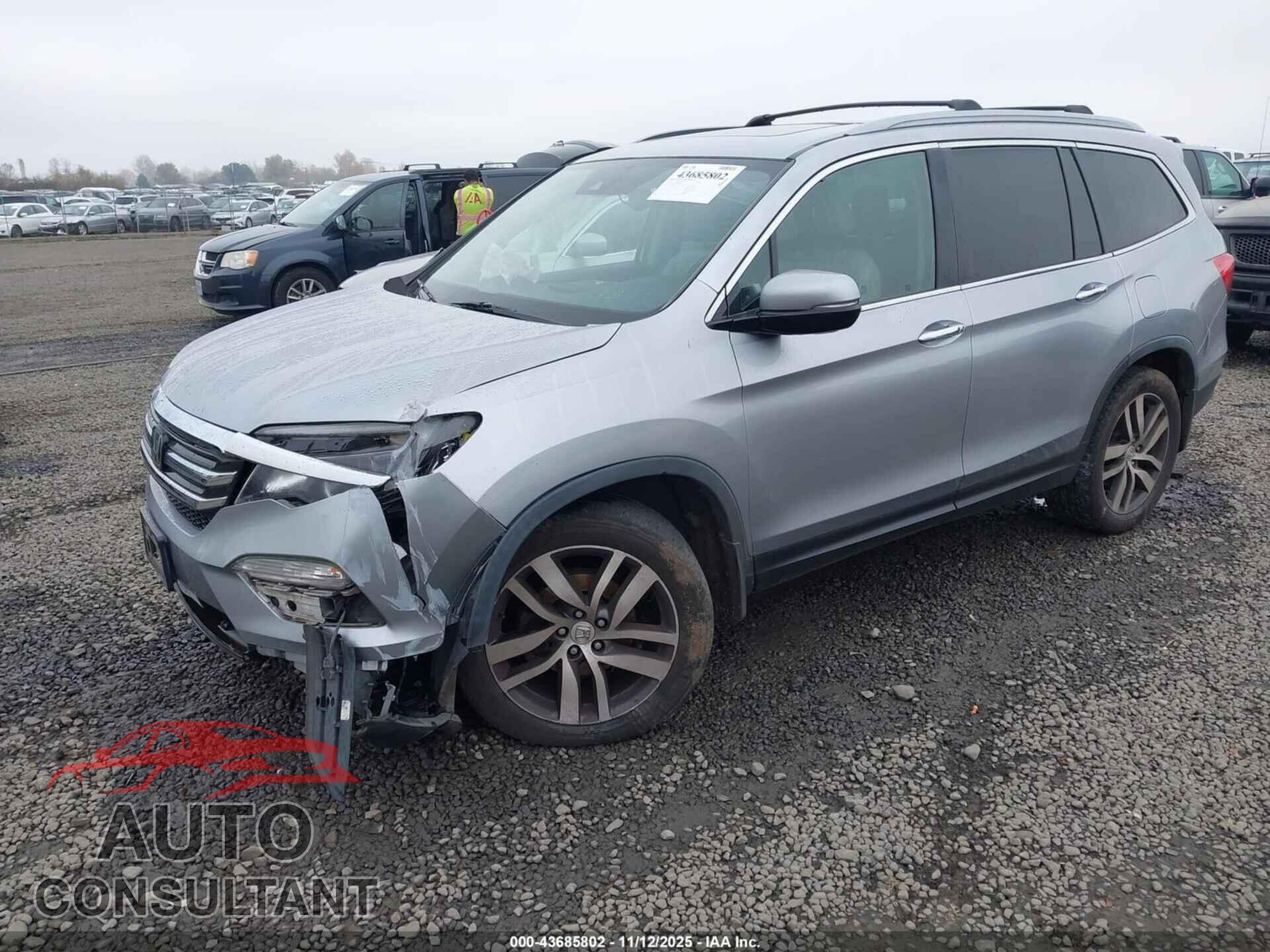 HONDA PILOT 2017 - 5FNYF6H97HB006334