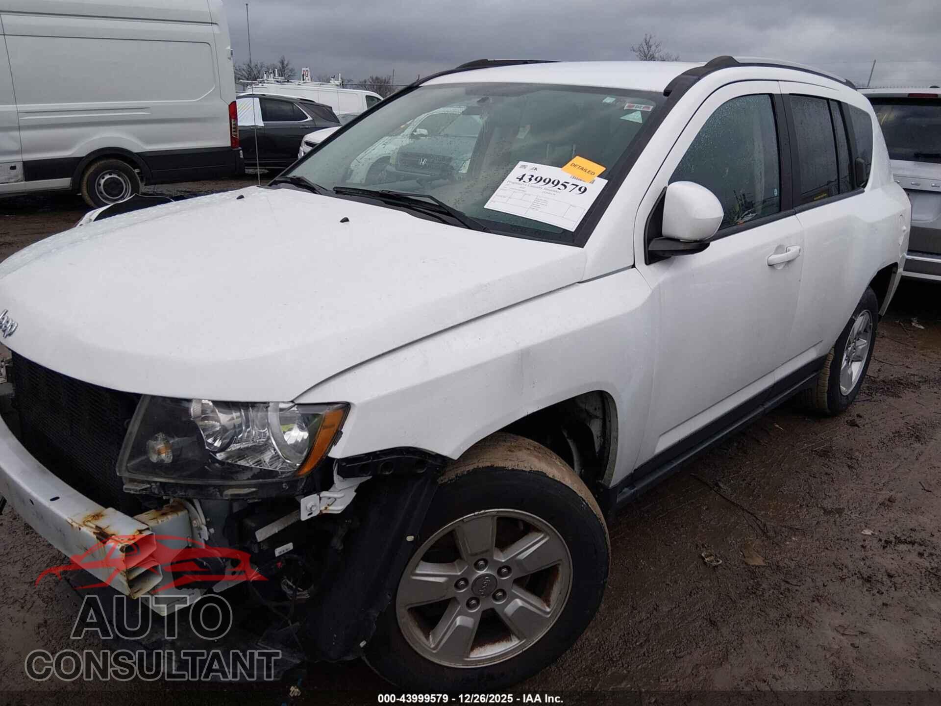 JEEP COMPASS 2017 - 1C4NJCEB5HD206661