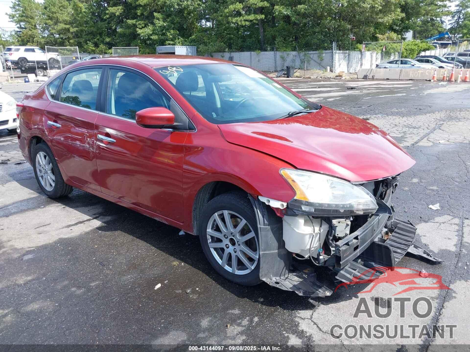 NISSAN SENTRA 2015 - 3N1AB7APXFY274701