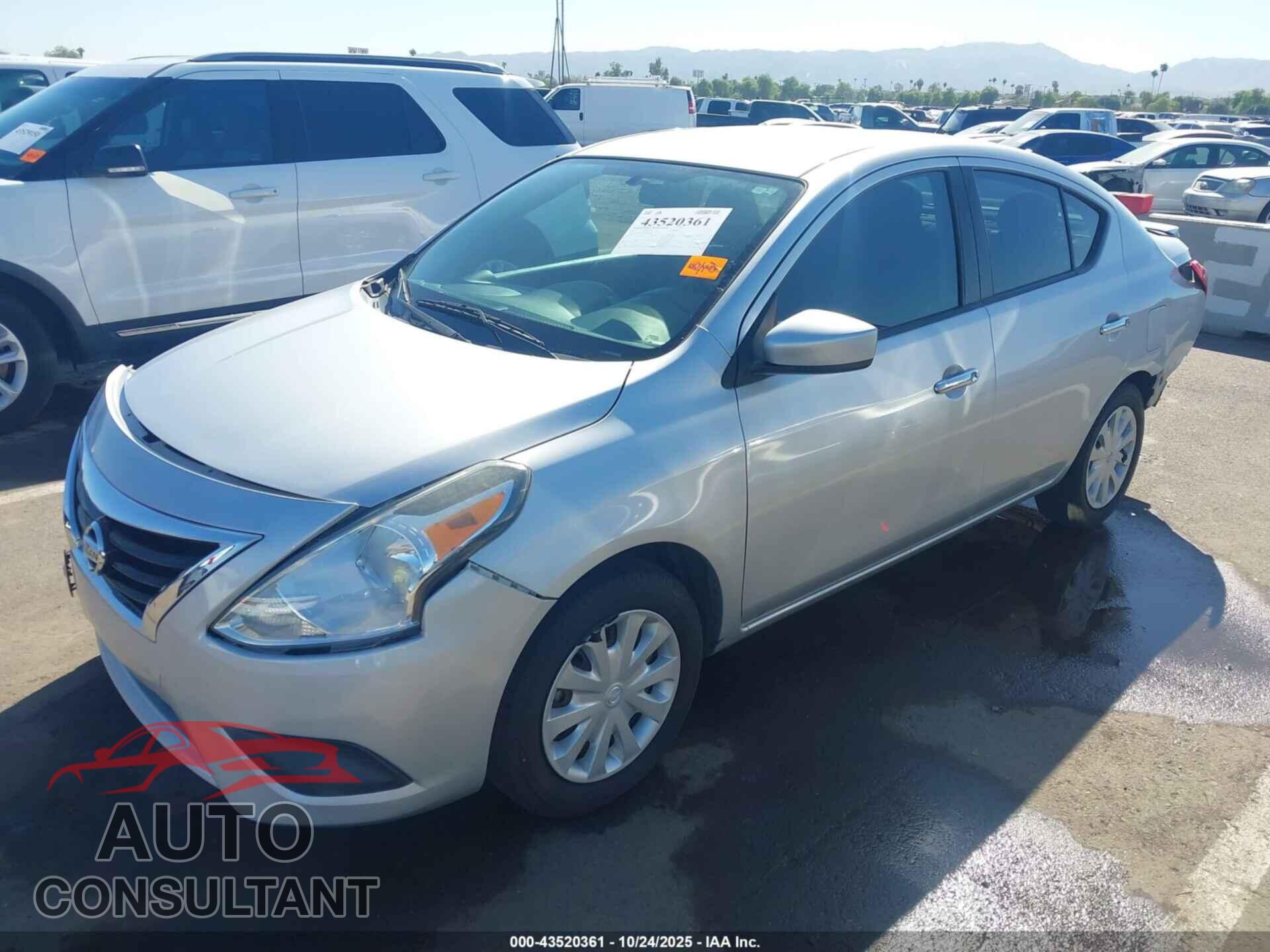 NISSAN VERSA 2017 - 3N1CN7AP3HL814941