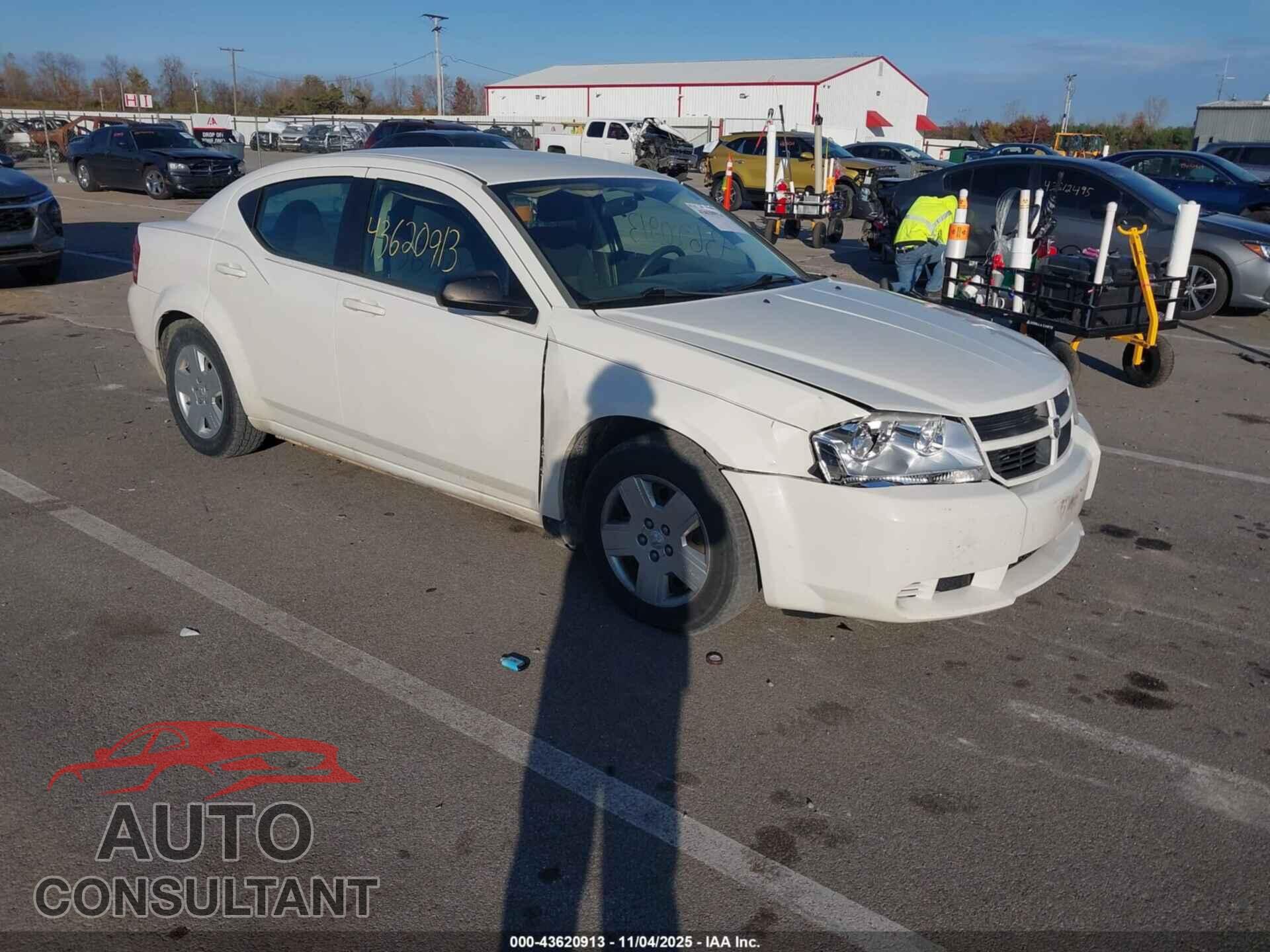 DODGE AVENGER 2010 - 1B3CC4FB0AN178372