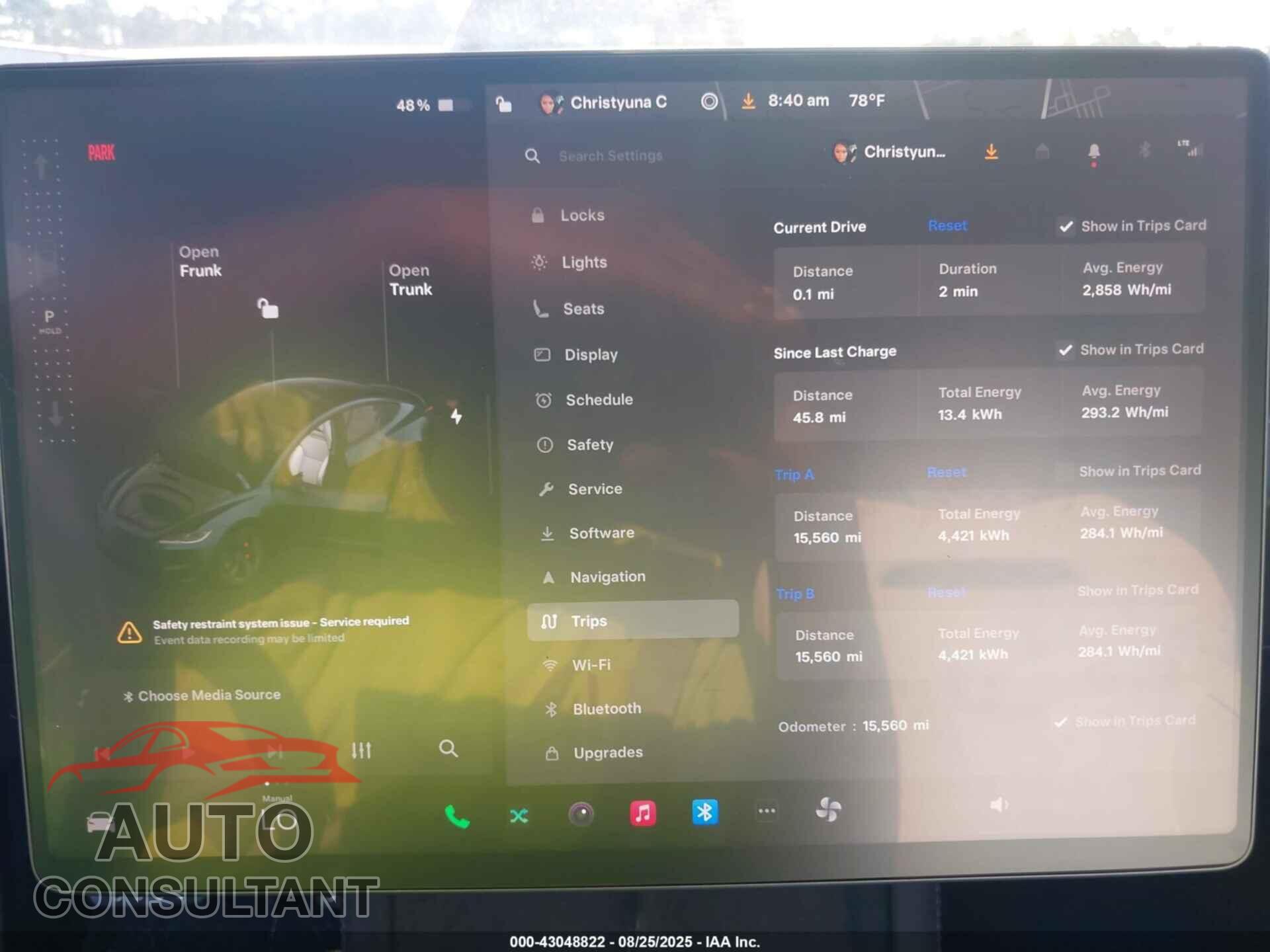 TESLA MODEL 3 2024 - 5YJ3E1ET4RF831605