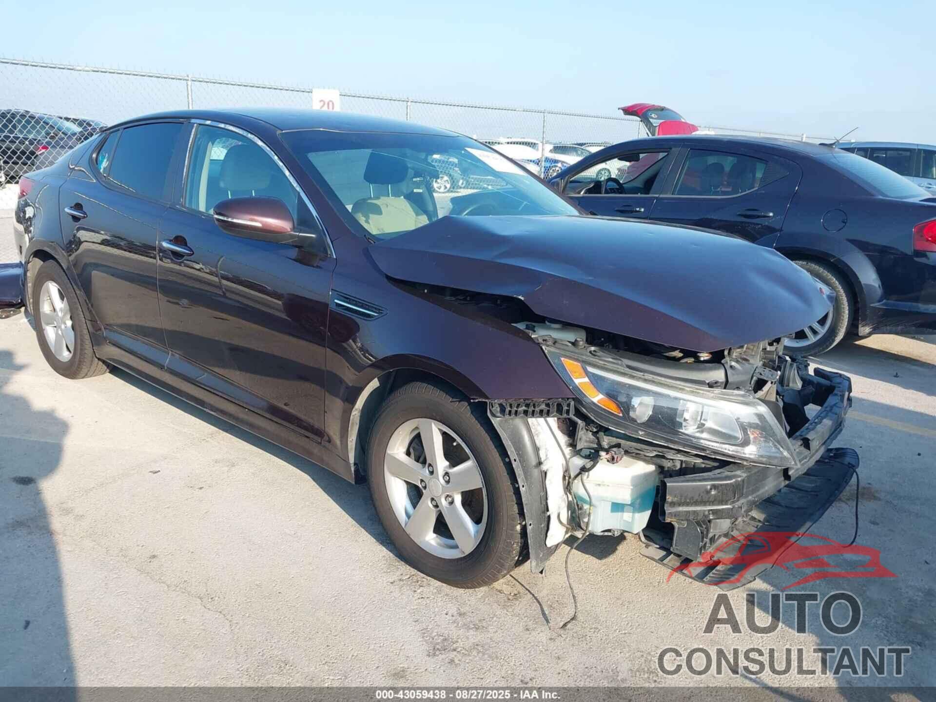 KIA OPTIMA 2015 - 5XXGM4A70FG491800
