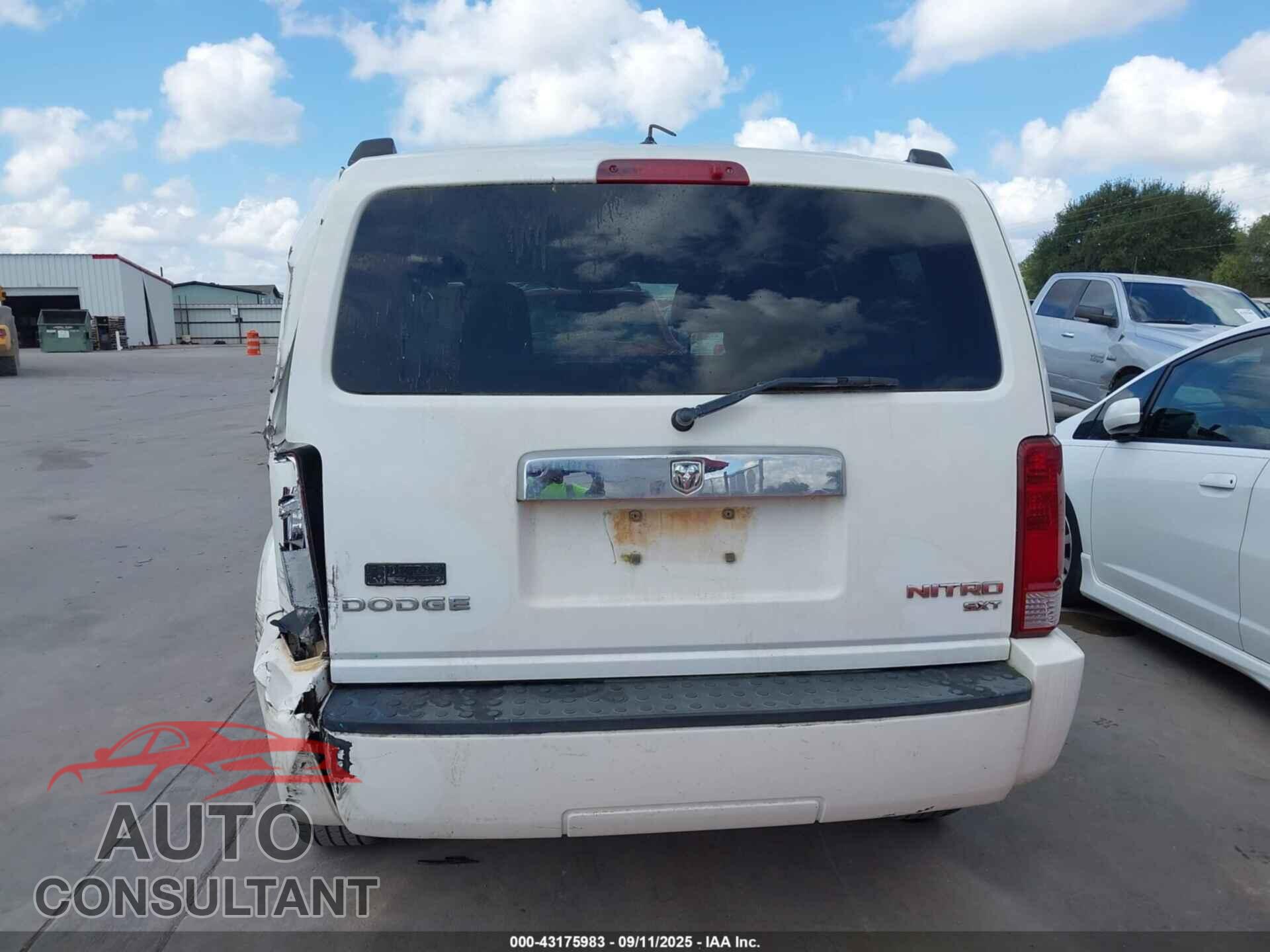 DODGE NITRO 2010 - 1D4PT5GK3AW120497