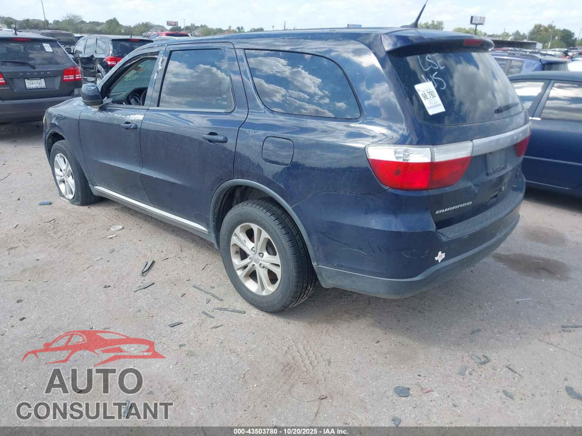 DODGE DURANGO 2013 - 1C4RDHAG1DC680386
