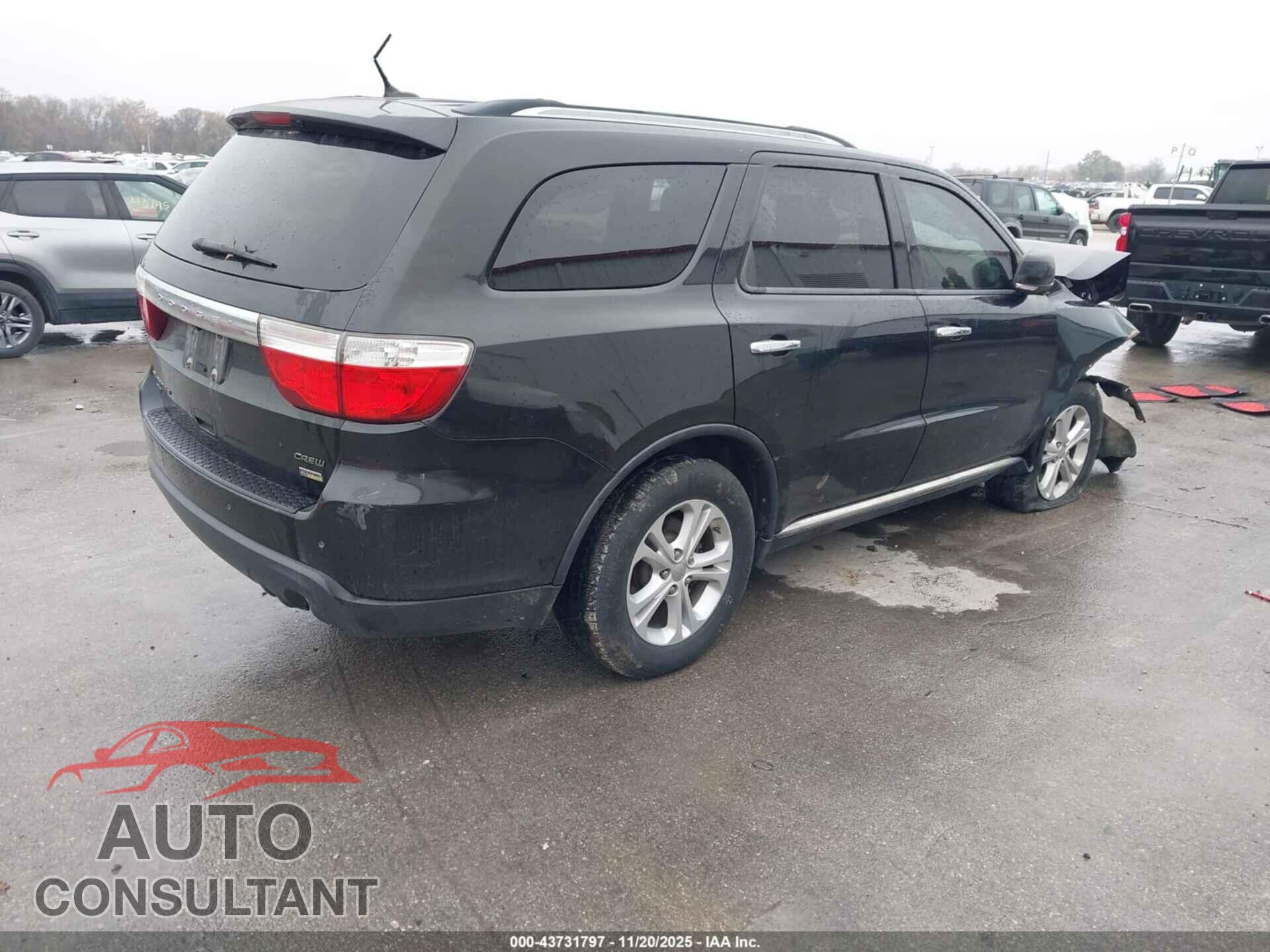DODGE DURANGO 2013 - 1C4RDJDG6DC608571