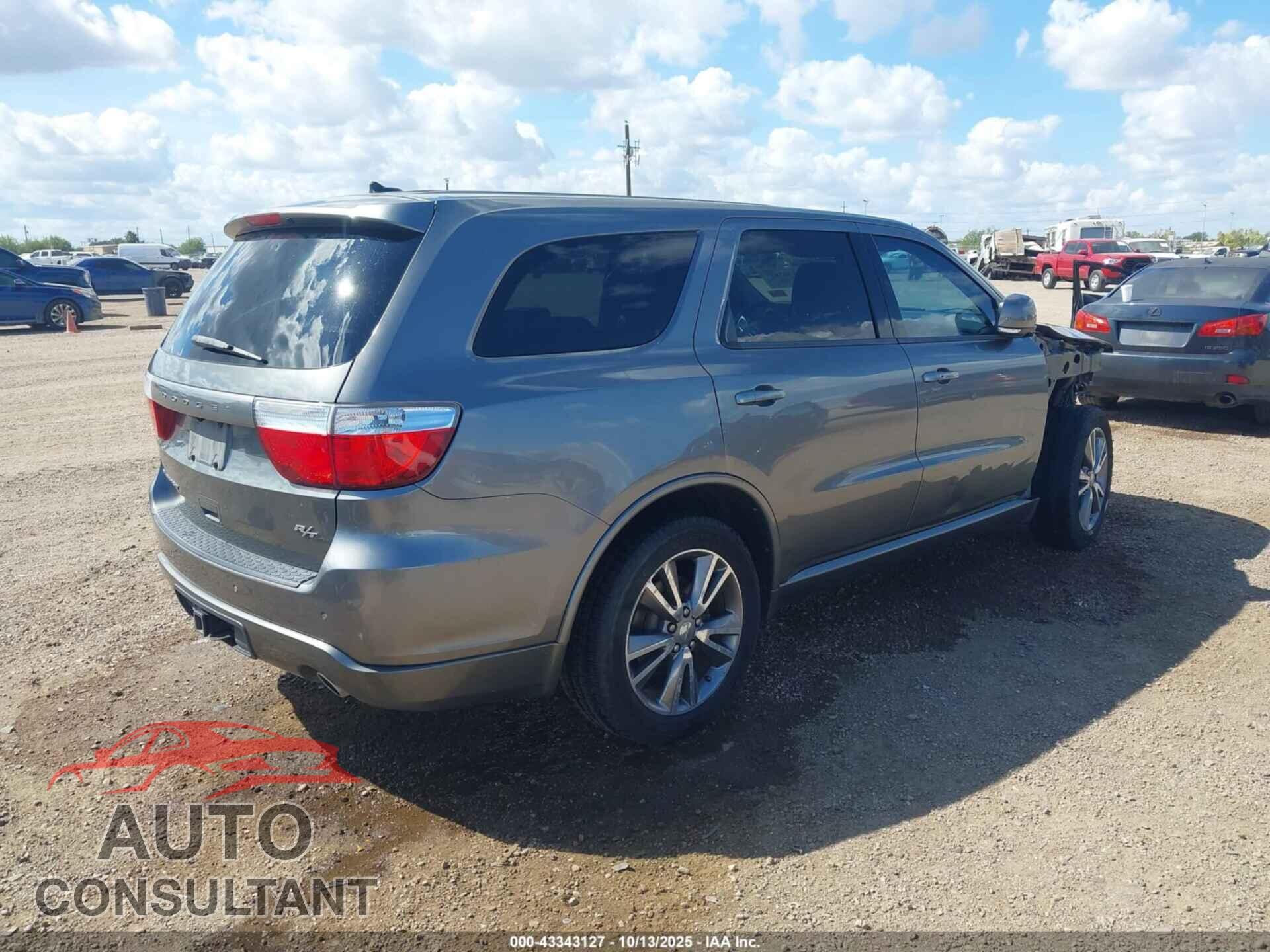 DODGE DURANGO 2013 - 1C4SDHCT2DC535434