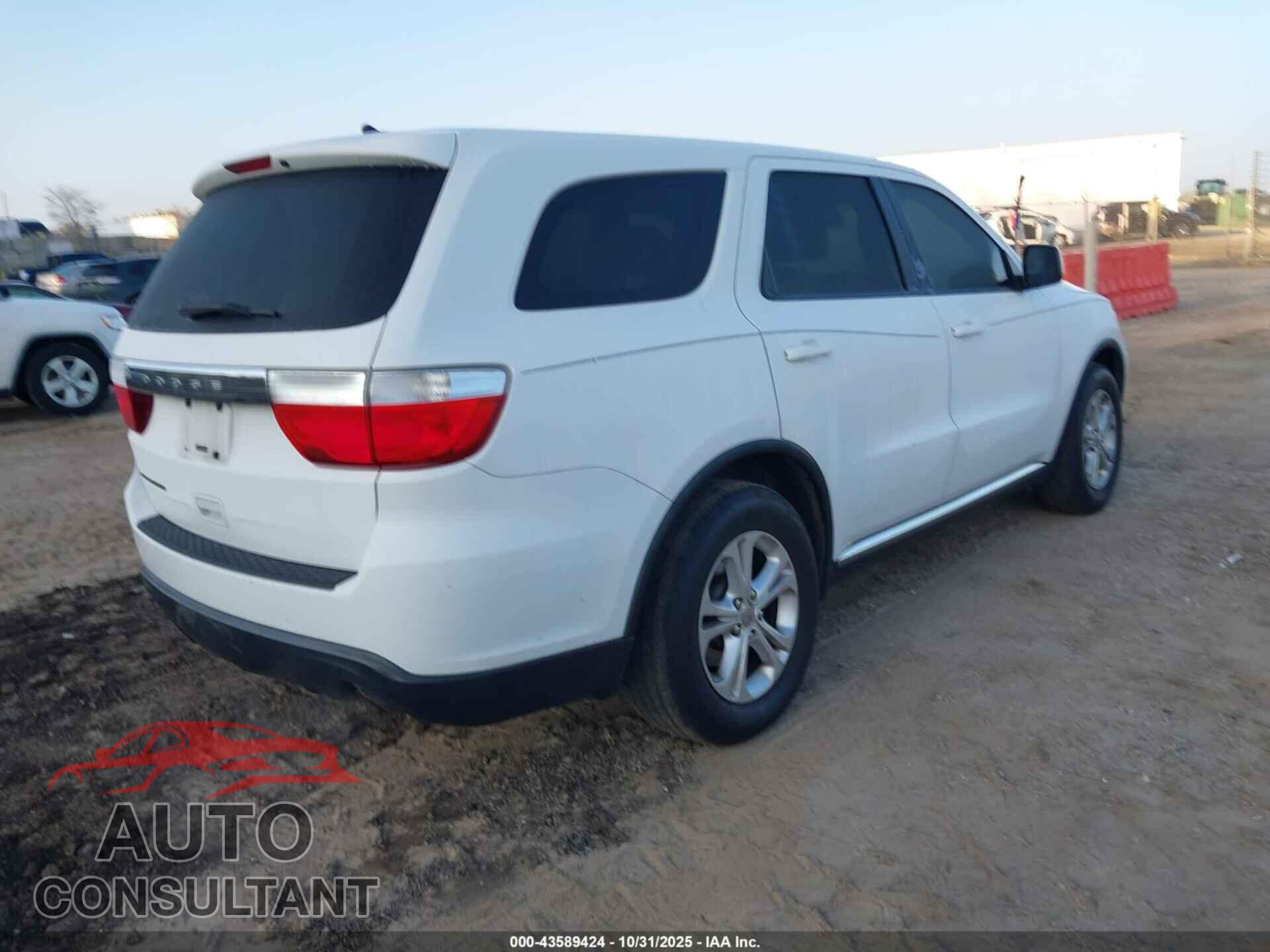 DODGE DURANGO 2013 - 1C4RDHAG0DC681979