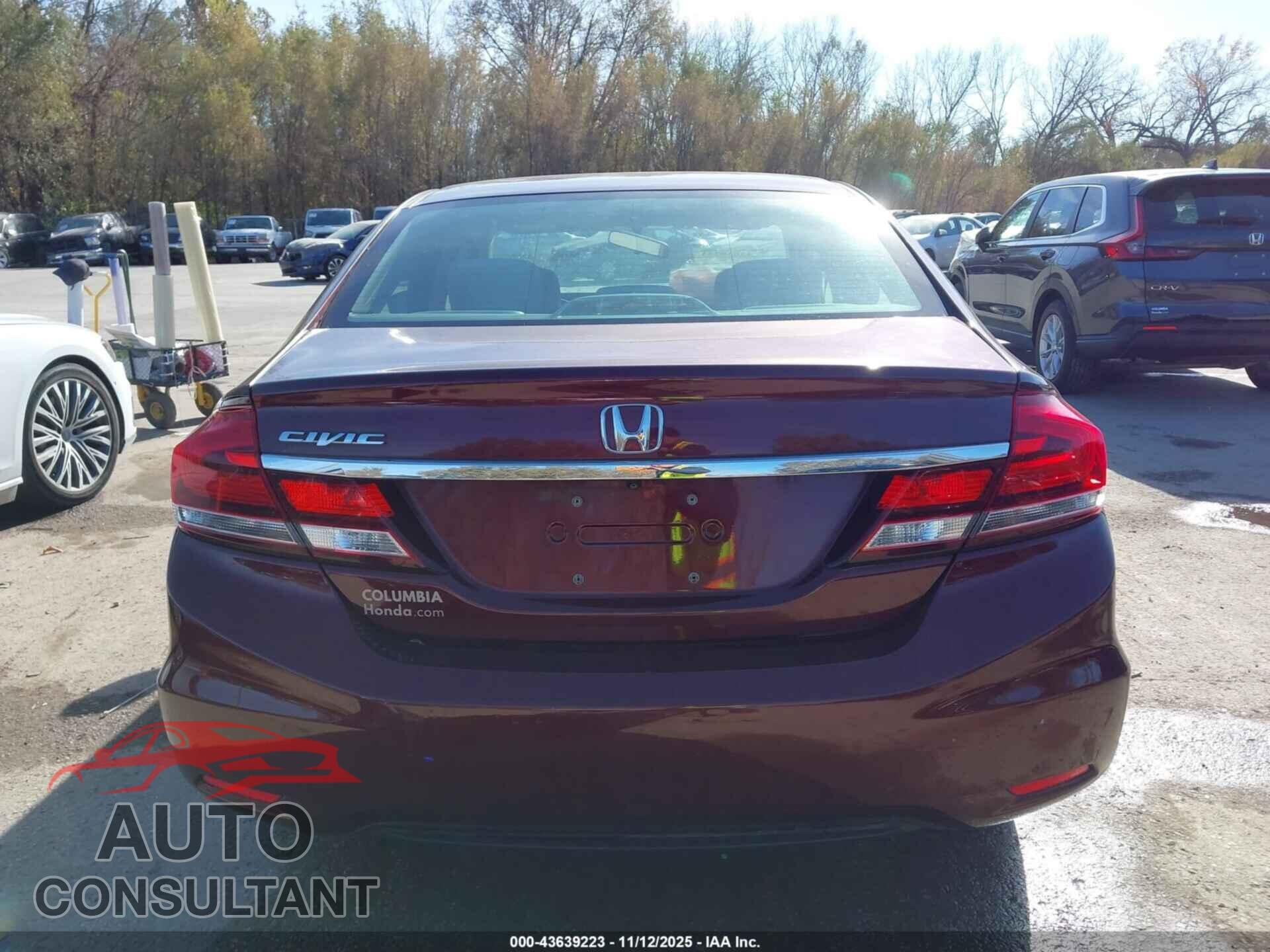 HONDA CIVIC 2015 - 19XFB2F53FE033299