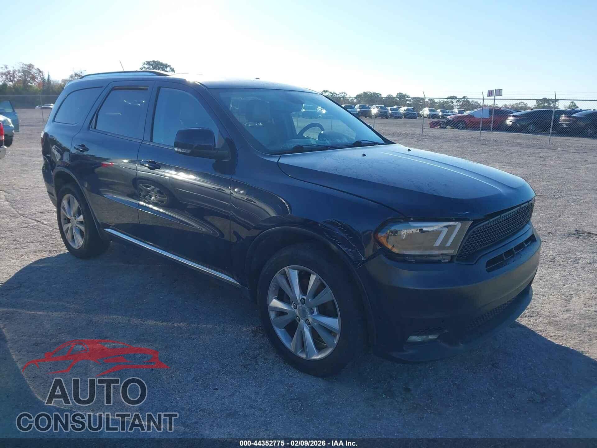DODGE DURANGO 2012 - 1C4SDJDT0CC163600