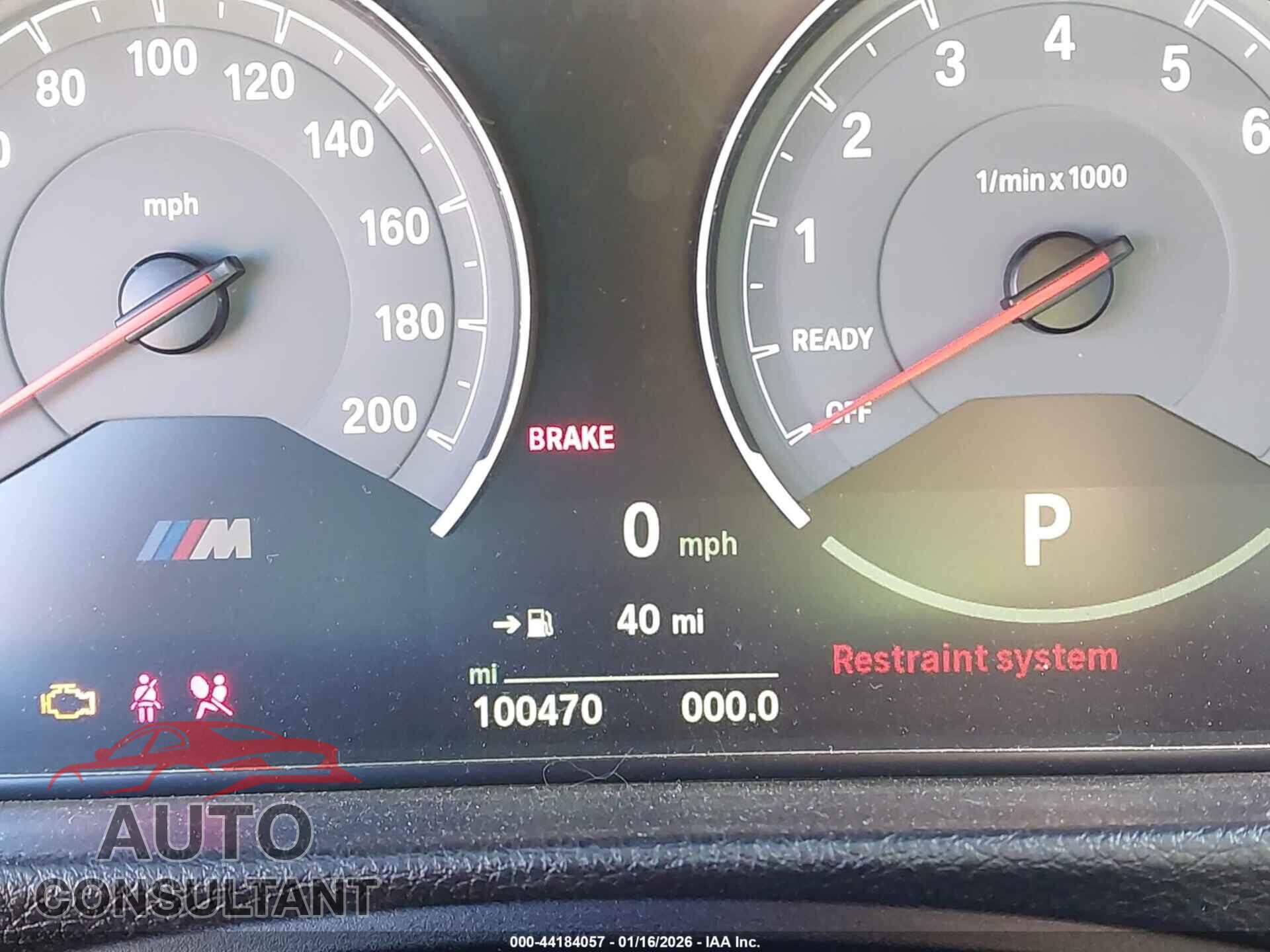BMW M3 2018 - WBS8M9C53J5K98785