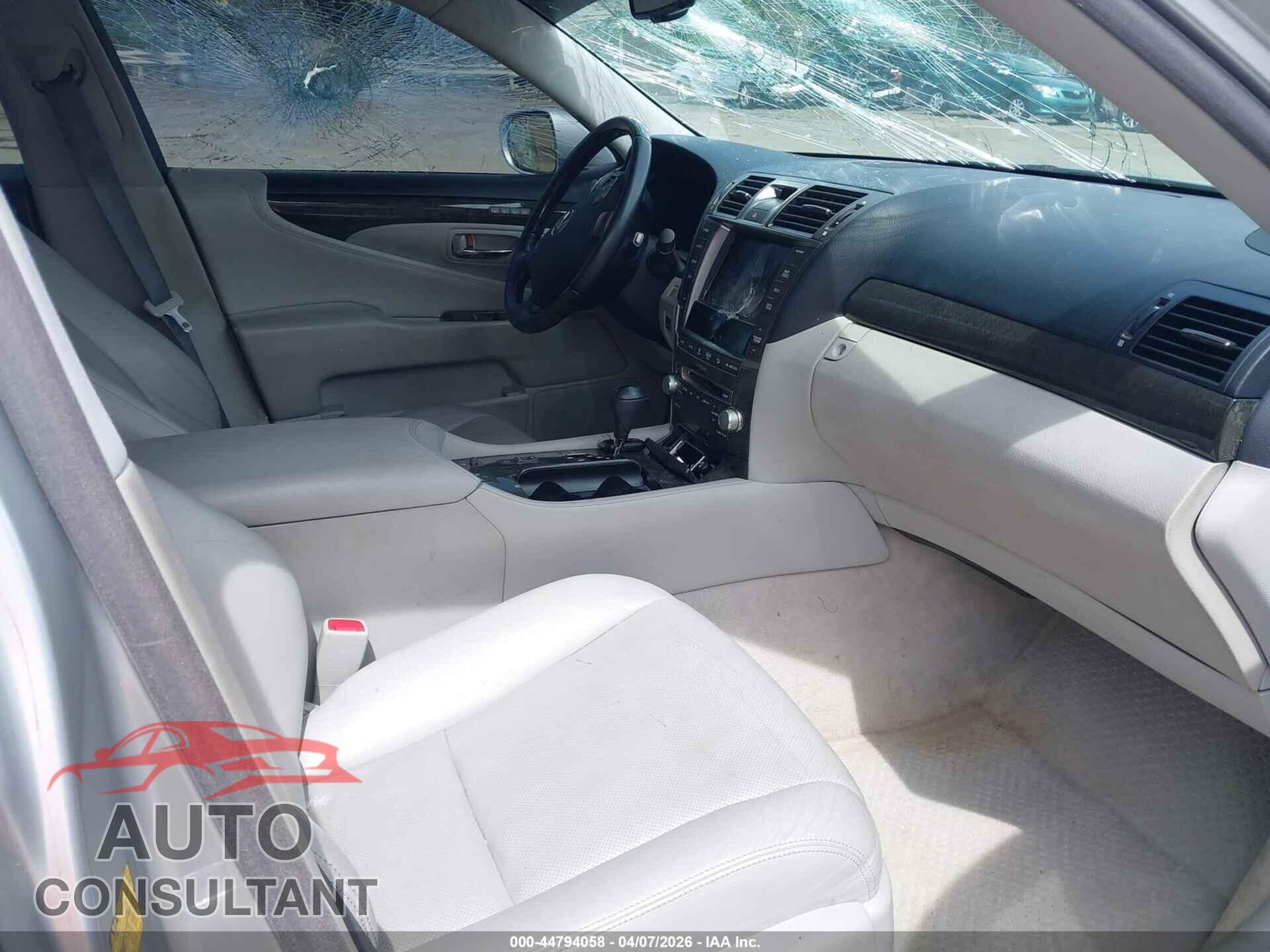 LEXUS LS 460 2012 - JTHBL5EF2C5111939