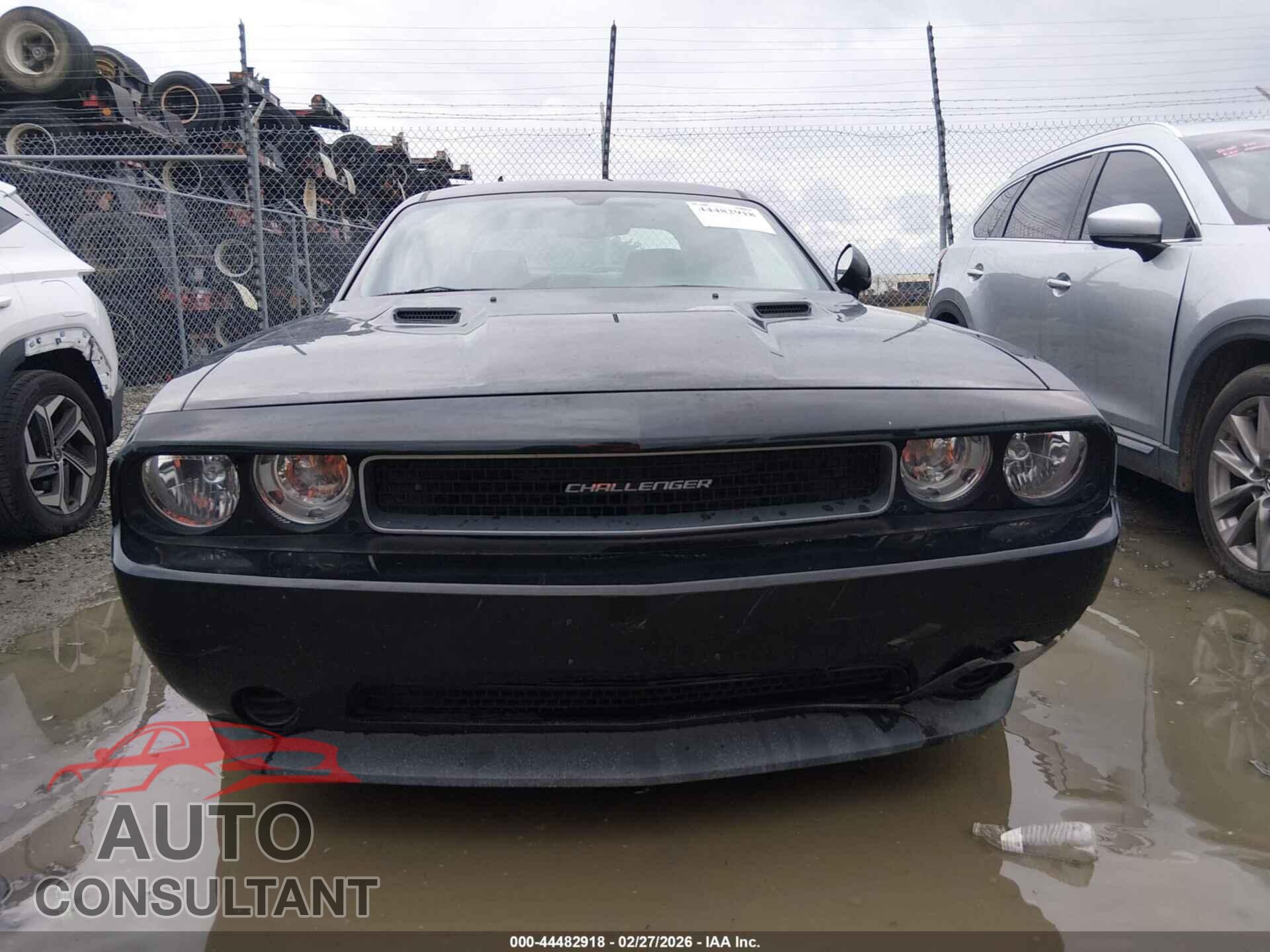 DODGE CHALLENGER 2012 - 2C3CDYAGXCH206720