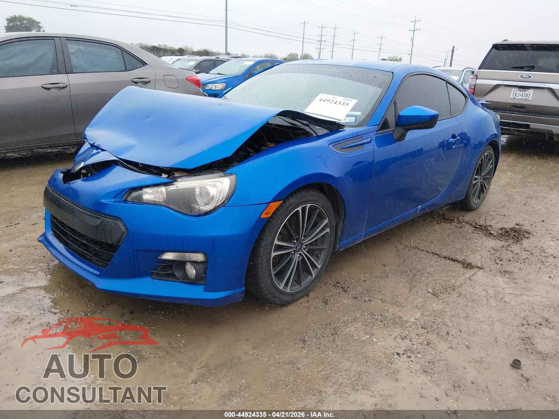 SUBARU BRZ 2013 - JF1ZCAC14D2605096