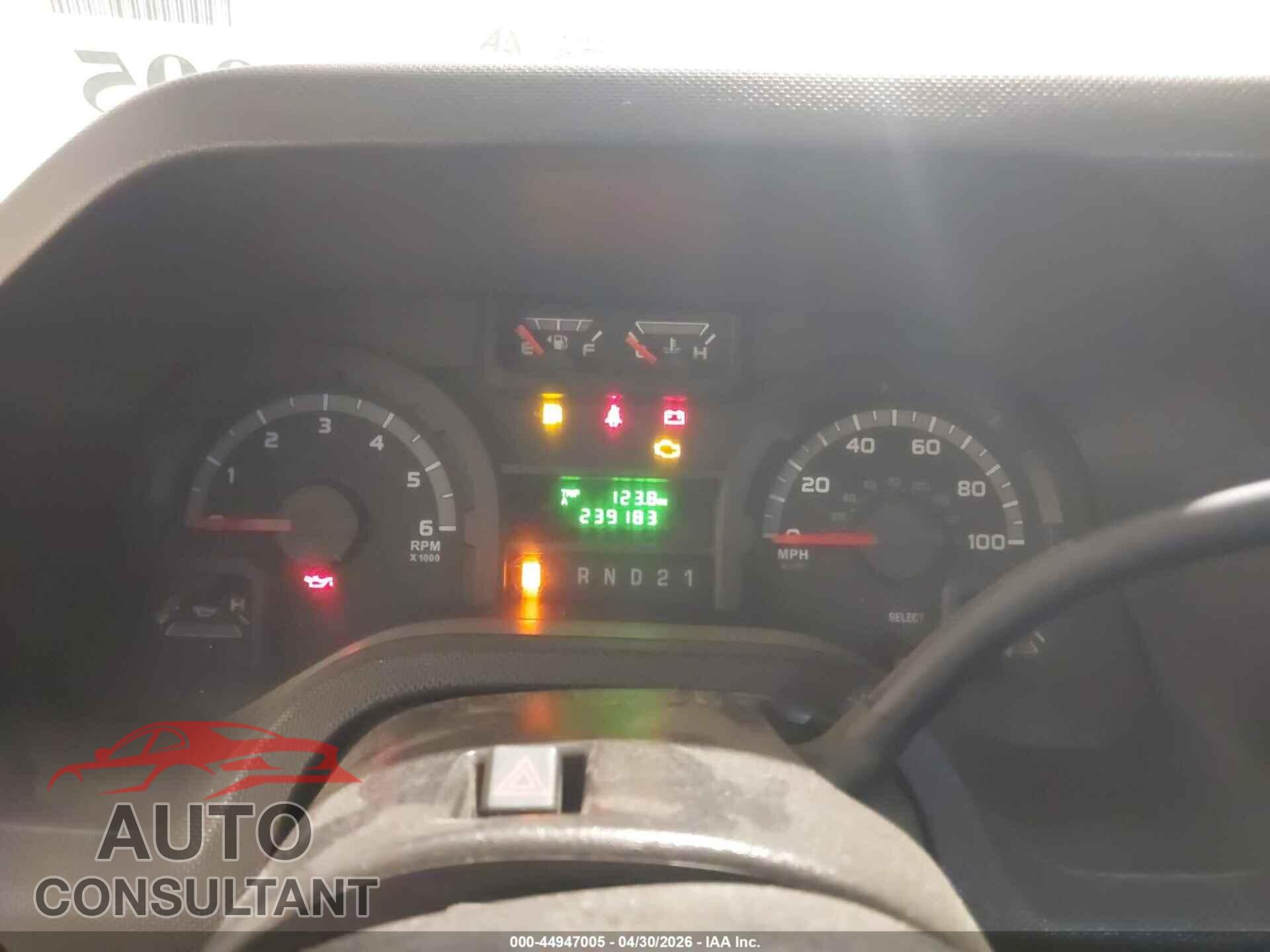 FORD E-250 2011 - 1FTNE2EL0BDA08391