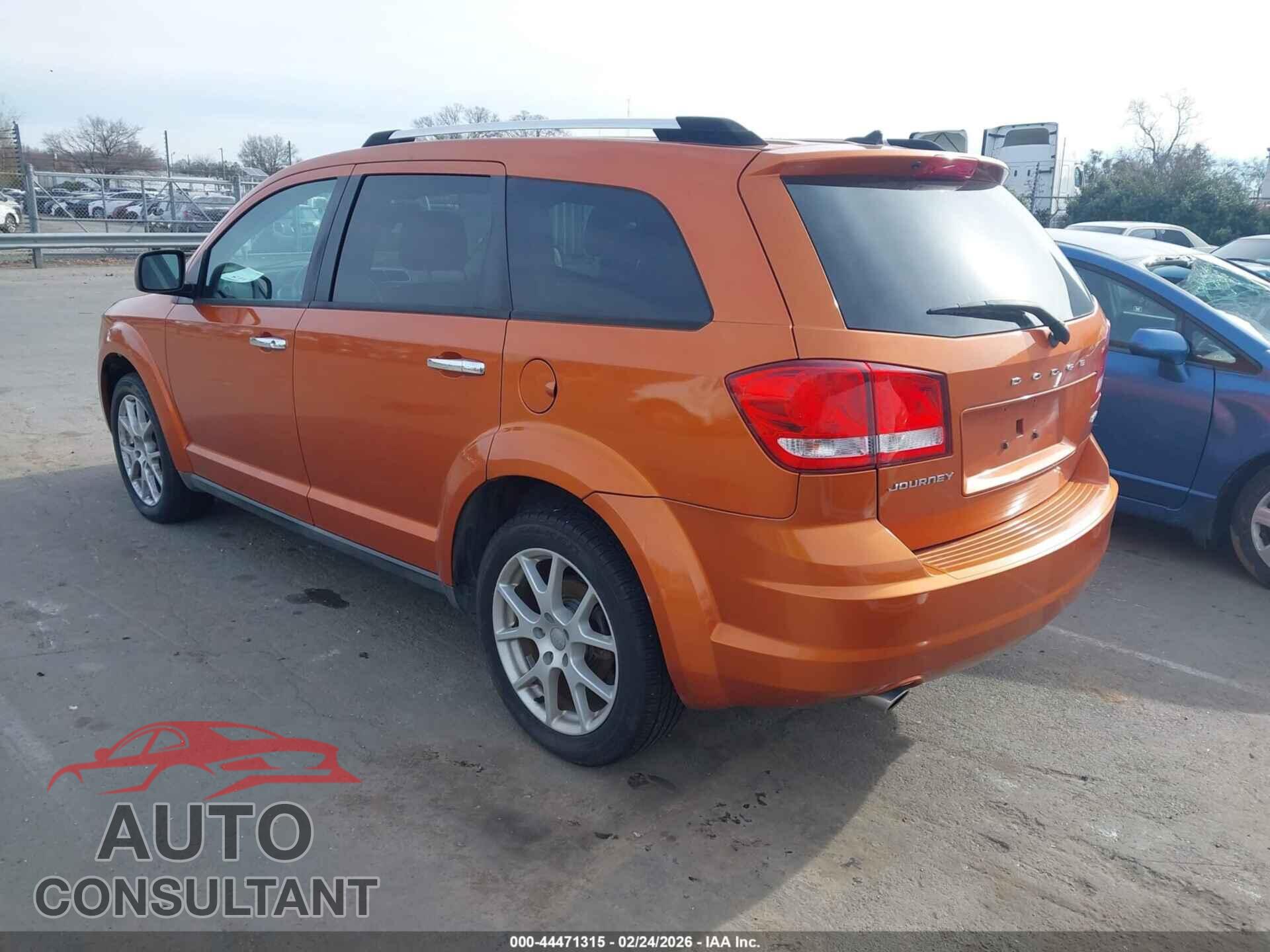 DODGE JOURNEY 2011 - 3D4PG3FG8BT521606