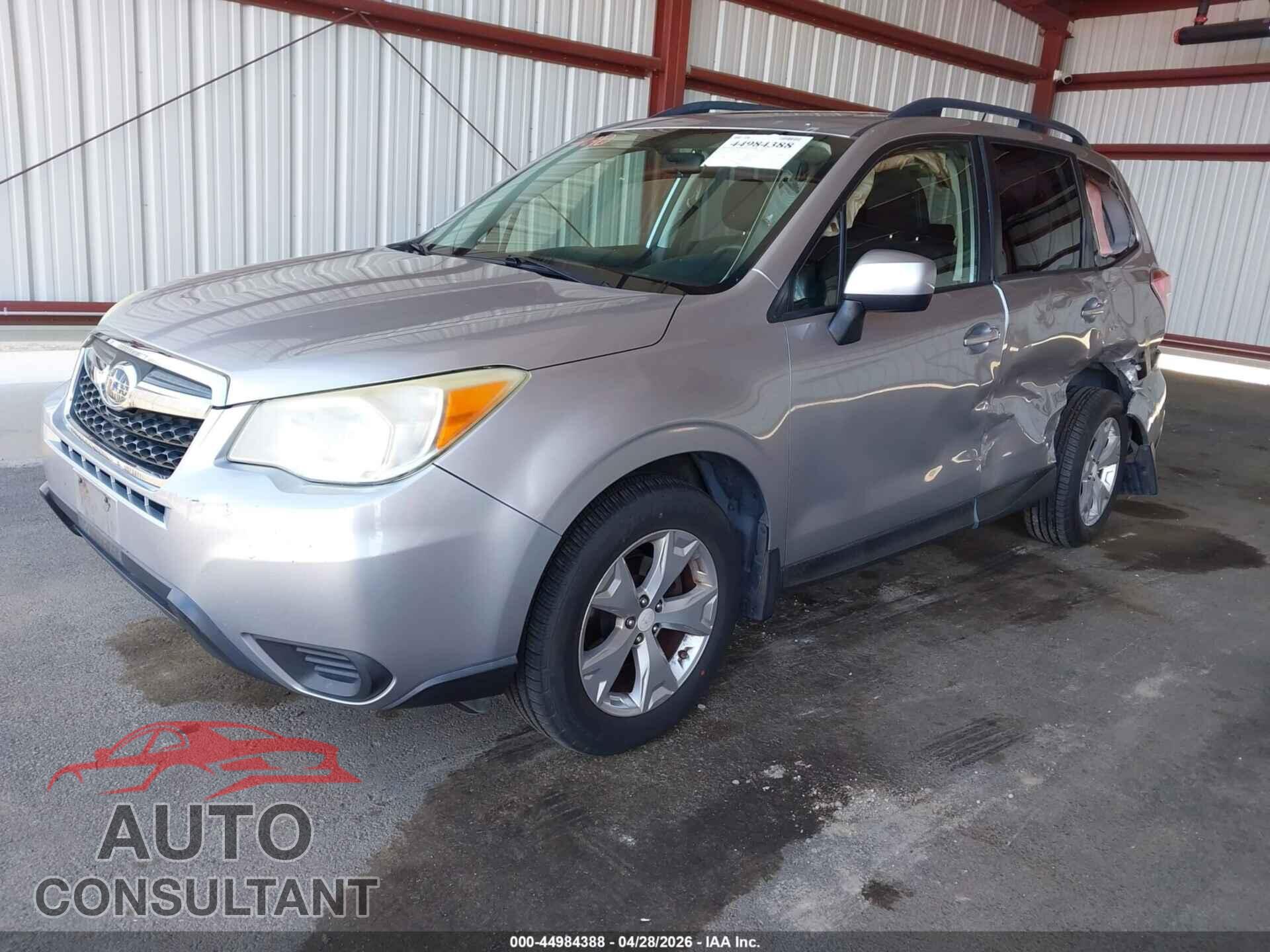 SUBARU FORESTER 2014 - JF2SJAEC4EH424306