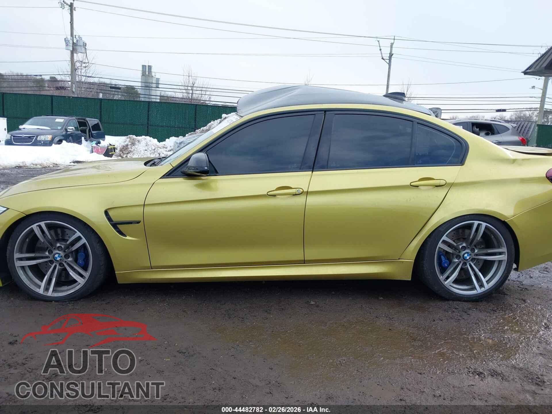 BMW M3 2016 - WBS8M9C54G5D30672