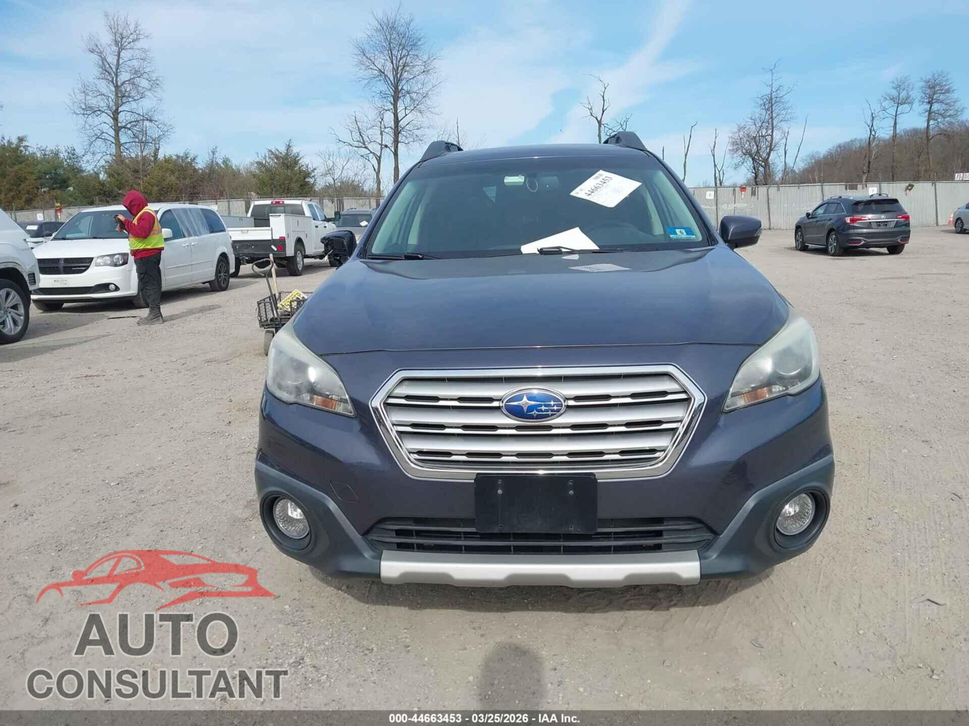 SUBARU OUTBACK 2015 - 4S4BSELC1F3345501