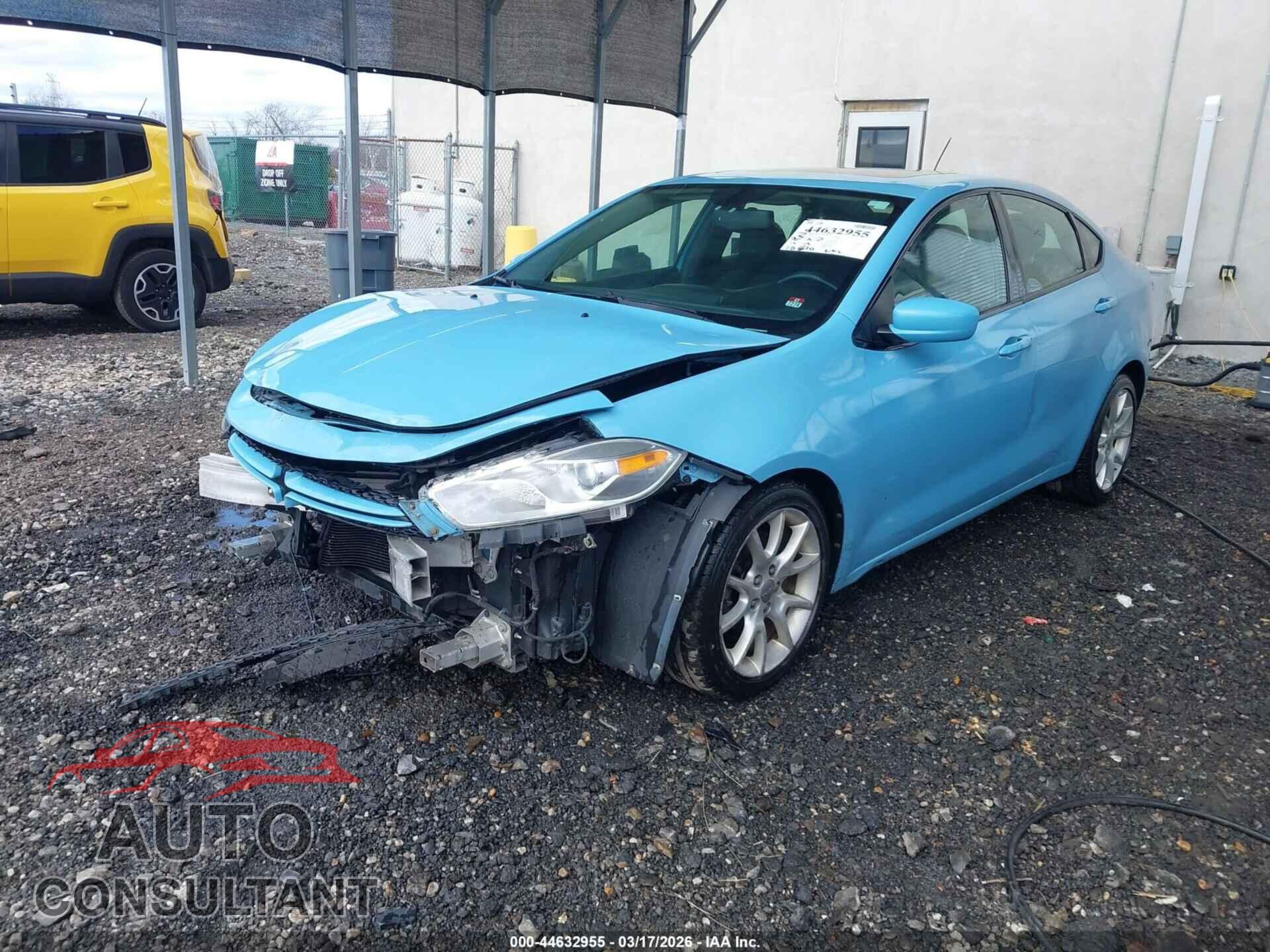 DODGE DART 2013 - 1C3CDFBA3DD224960