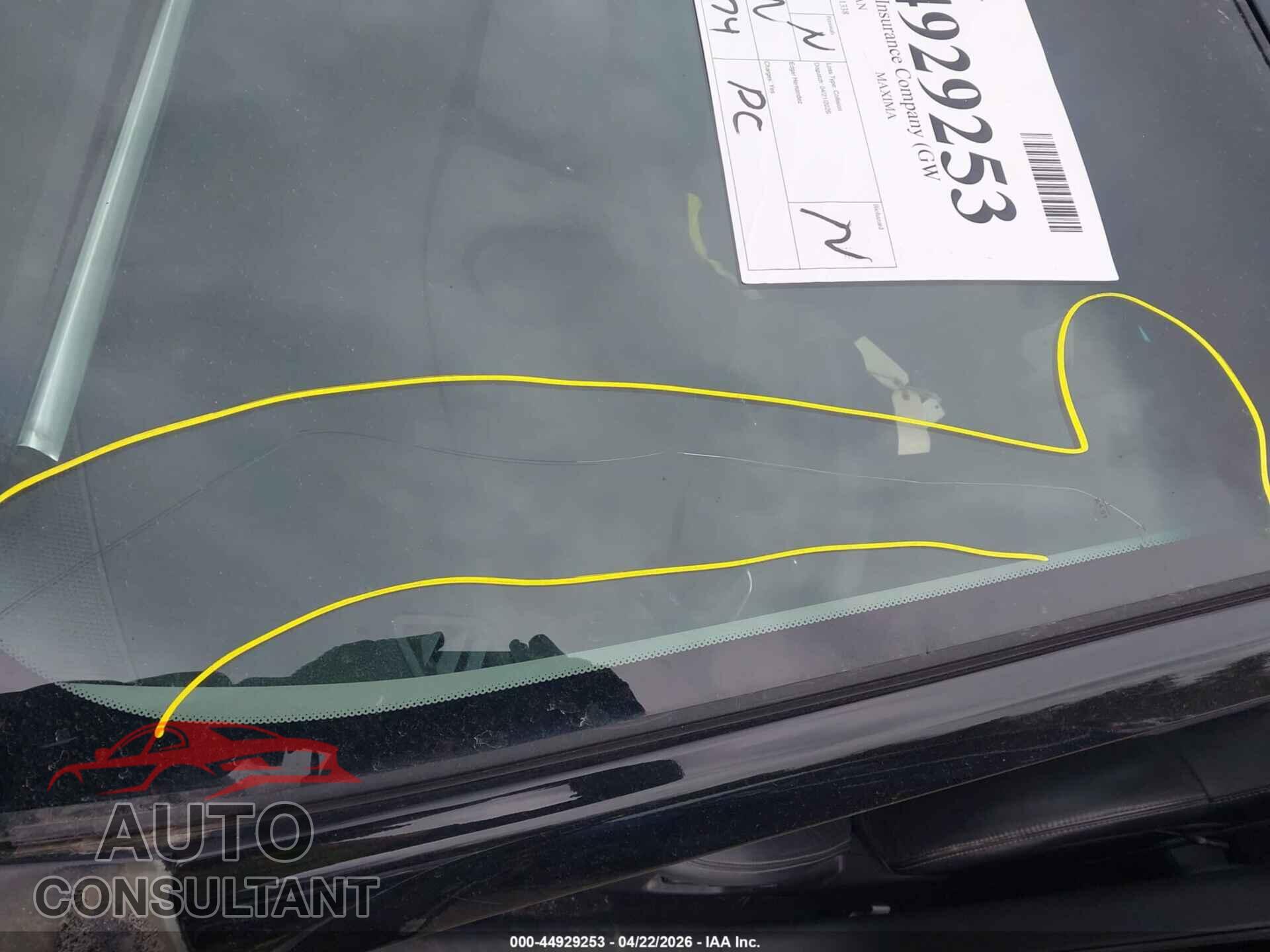 NISSAN MAXIMA 2012 - 1N4AA5AP1CC851338