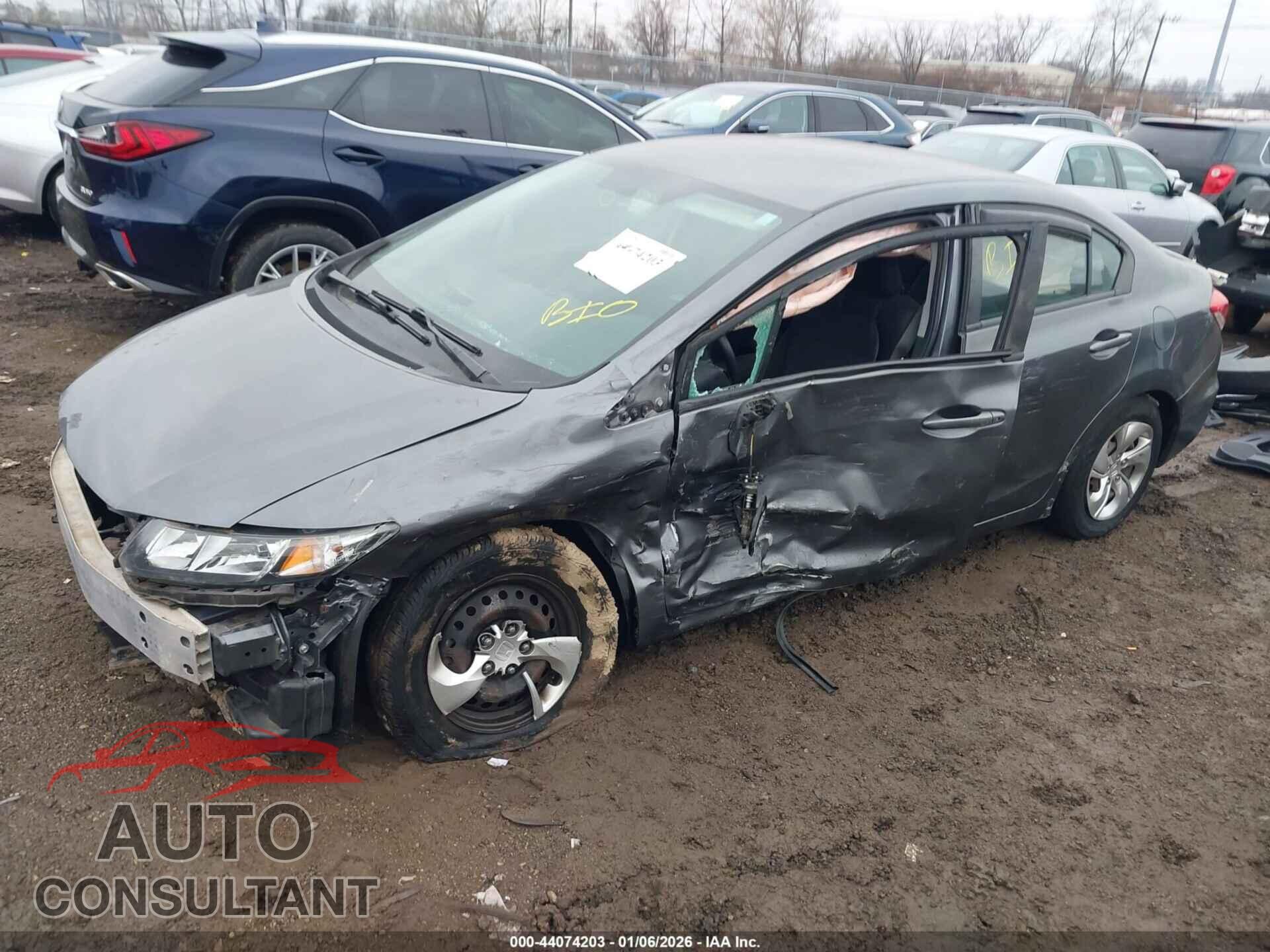 HONDA CIVIC 2013 - 19XFB2F53DE063240