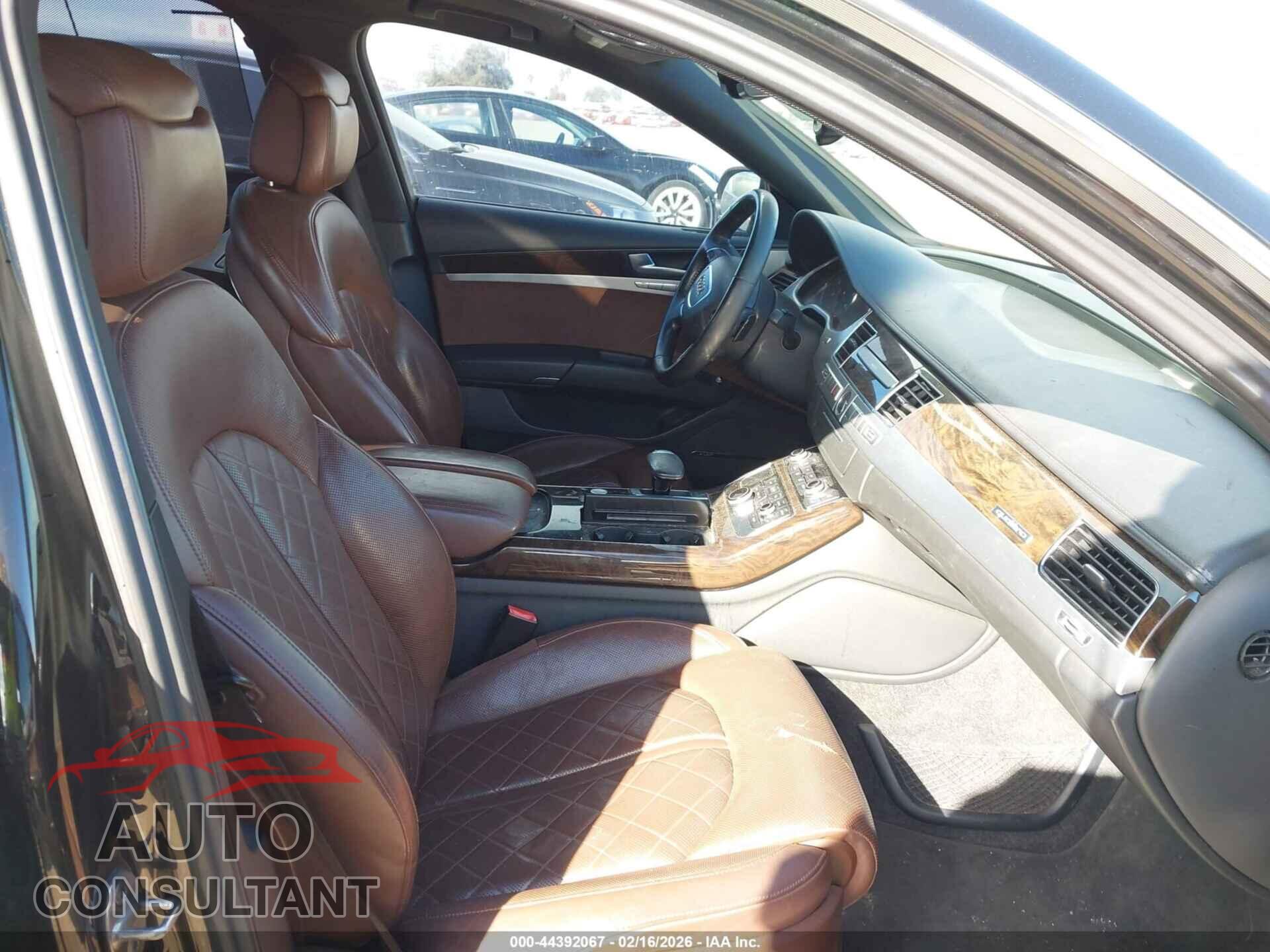AUDI A8 2013 - WAUA2AFD7DN011078