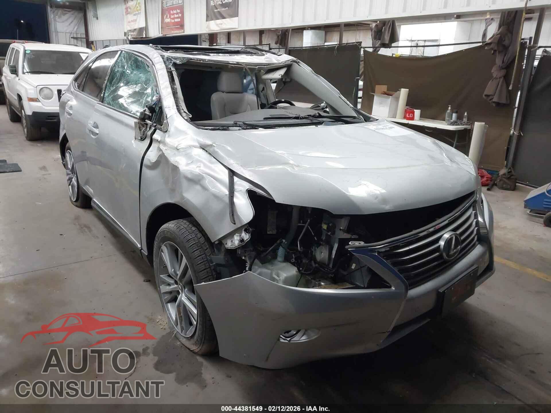 LEXUS RX 350 2015 - 2T2ZK1BAXFC207728