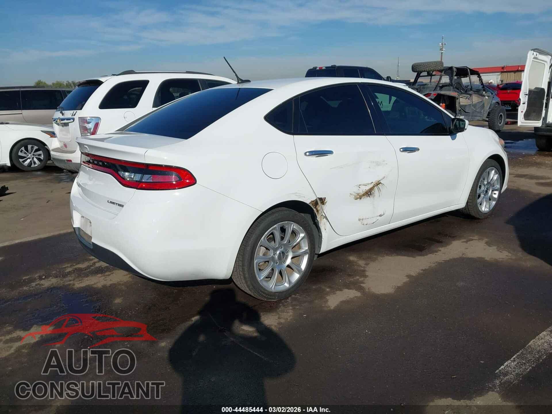 DODGE DART 2013 - 1C3CDFCA7DD331038