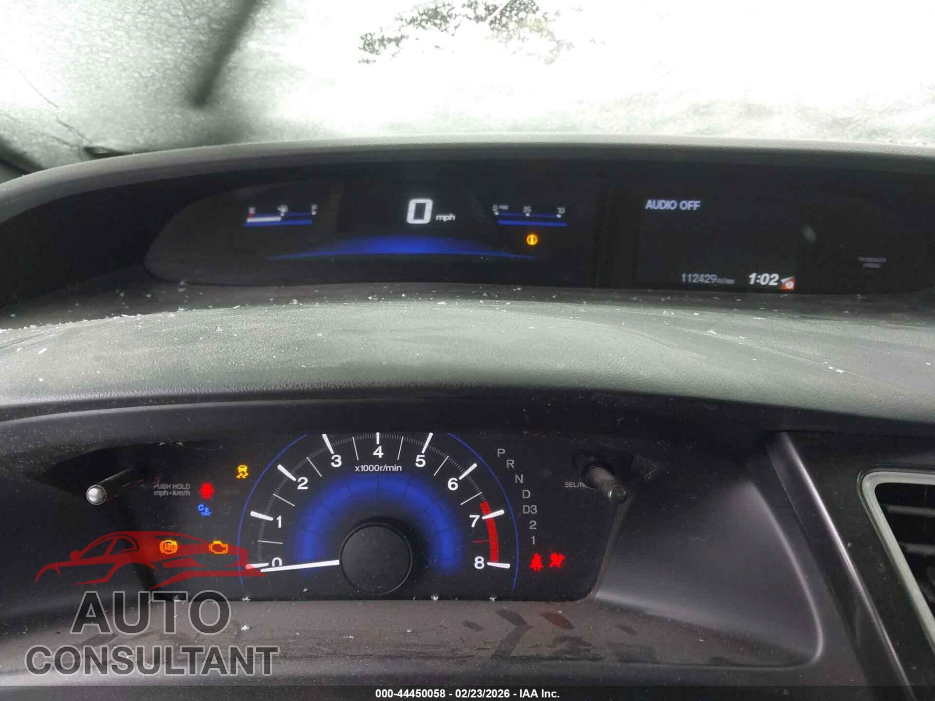 HONDA CIVIC 2013 - 19XFB2F59DE054526