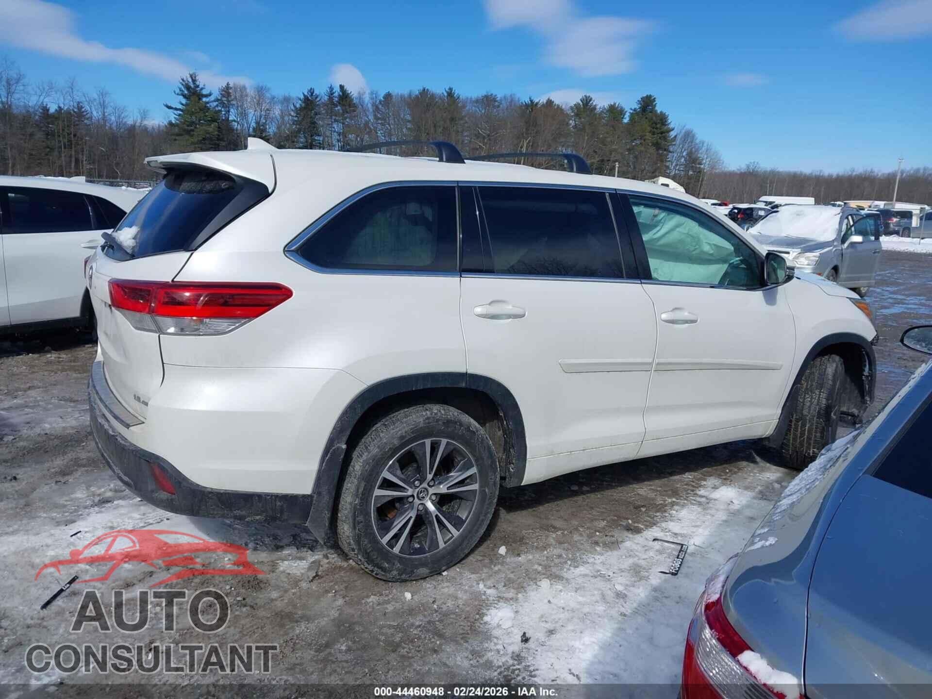 TOYOTA HIGHLANDER 2017 - 5TDBZRFH3HS474811