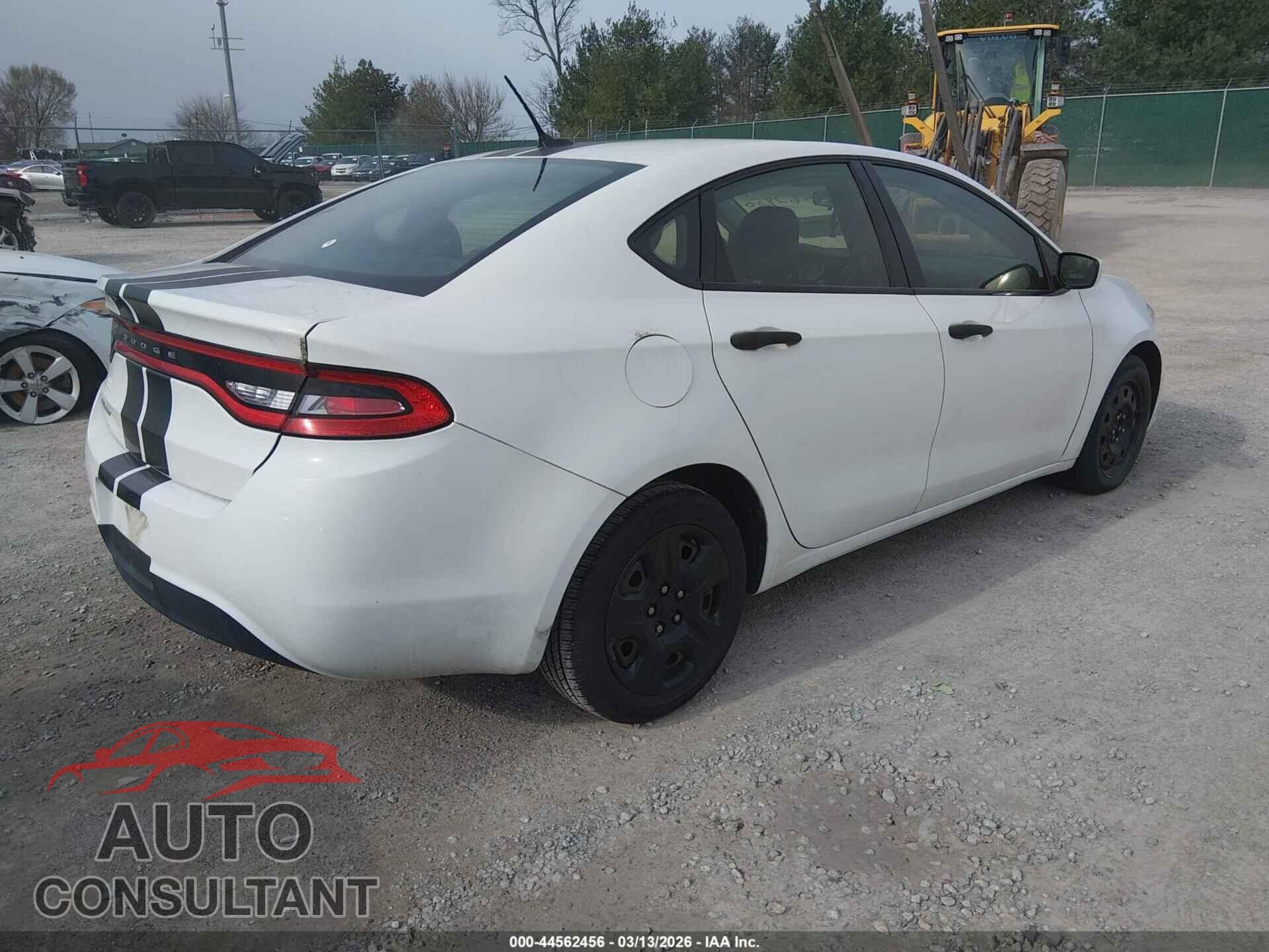 DODGE DART 2013 - 1C3CDFAA9DD305320