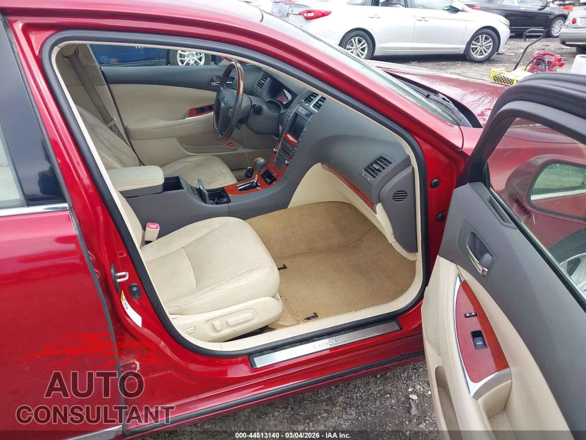 LEXUS ES 350 2011 - JTHBK1EG6B2469968