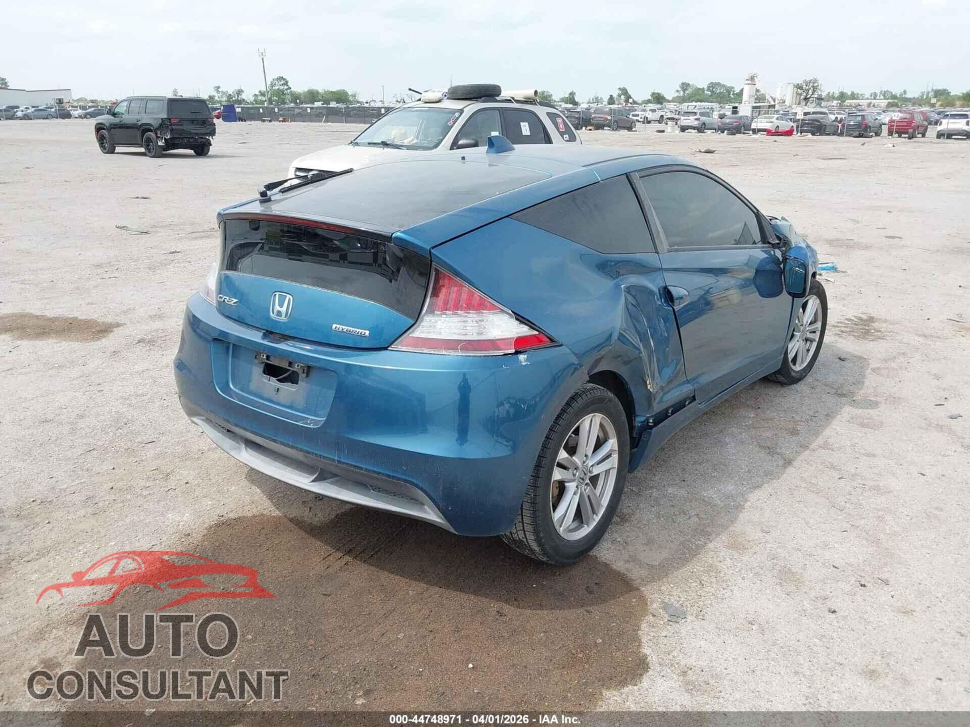 HONDA CR-Z 2012 - JHMZF1D64CS005154