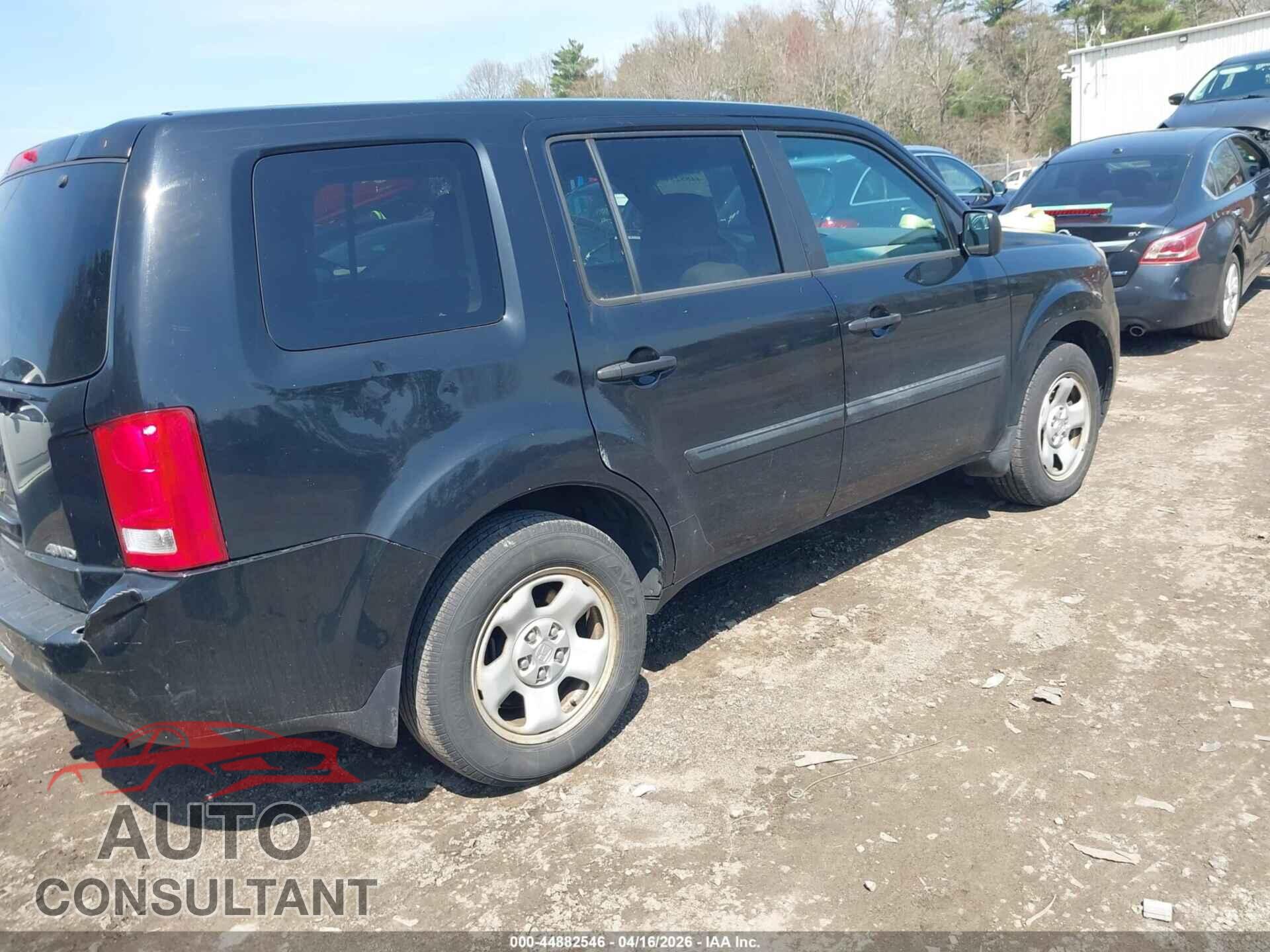 HONDA PILOT 2012 - 5FNYF4H24CB056656