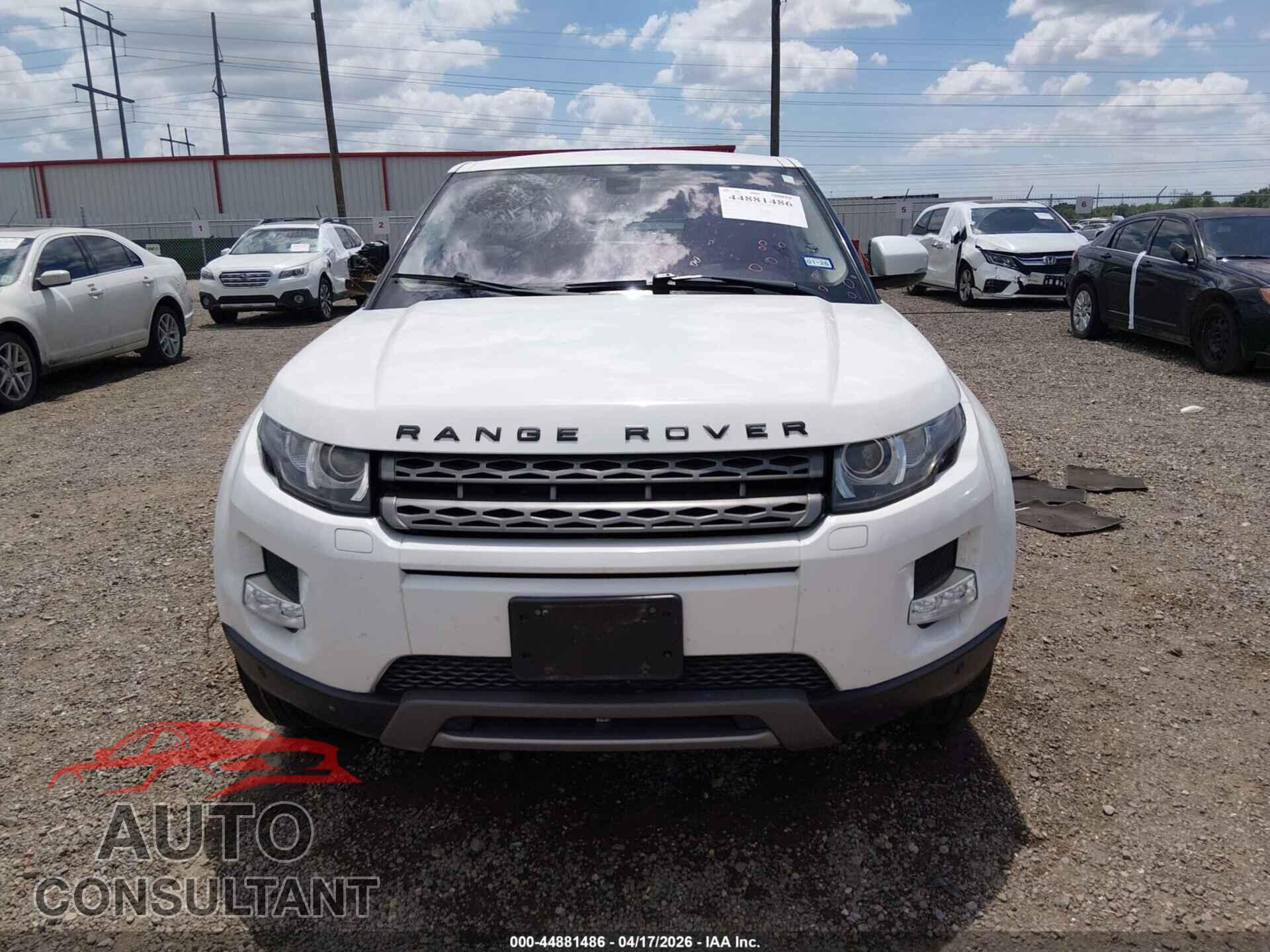 LAND ROVER RANGE ROVER EVOQUE 2012 - SALVR2BG9CH632642