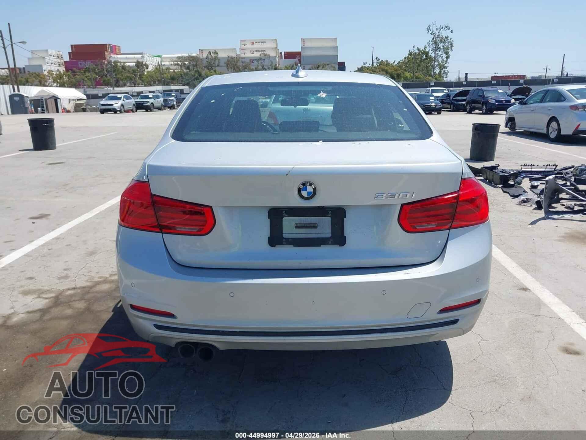 BMW 330I 2017 - WBA8B9G30HNU52124
