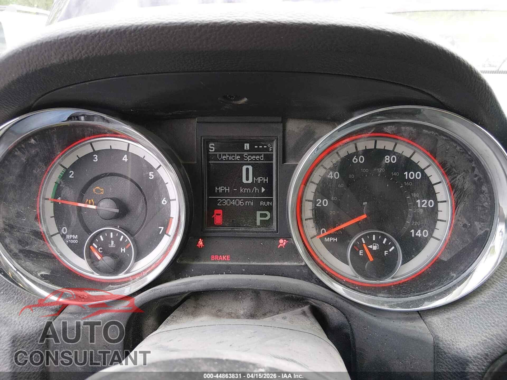 DODGE DURANGO 2012 - 1C4RDHAG1CC173163