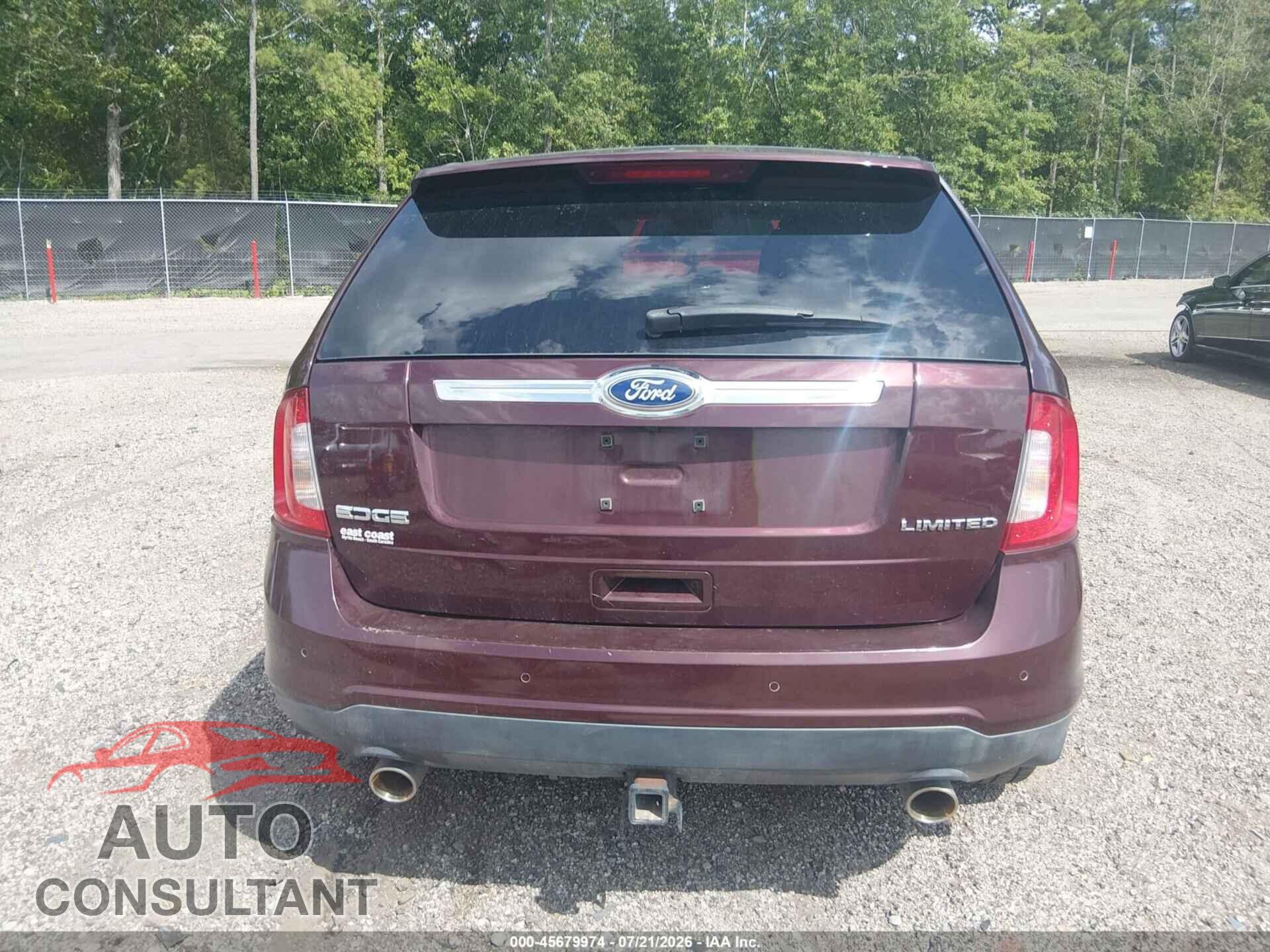 FORD EDGE 2011 - 2FMDK3KC6BBA58759