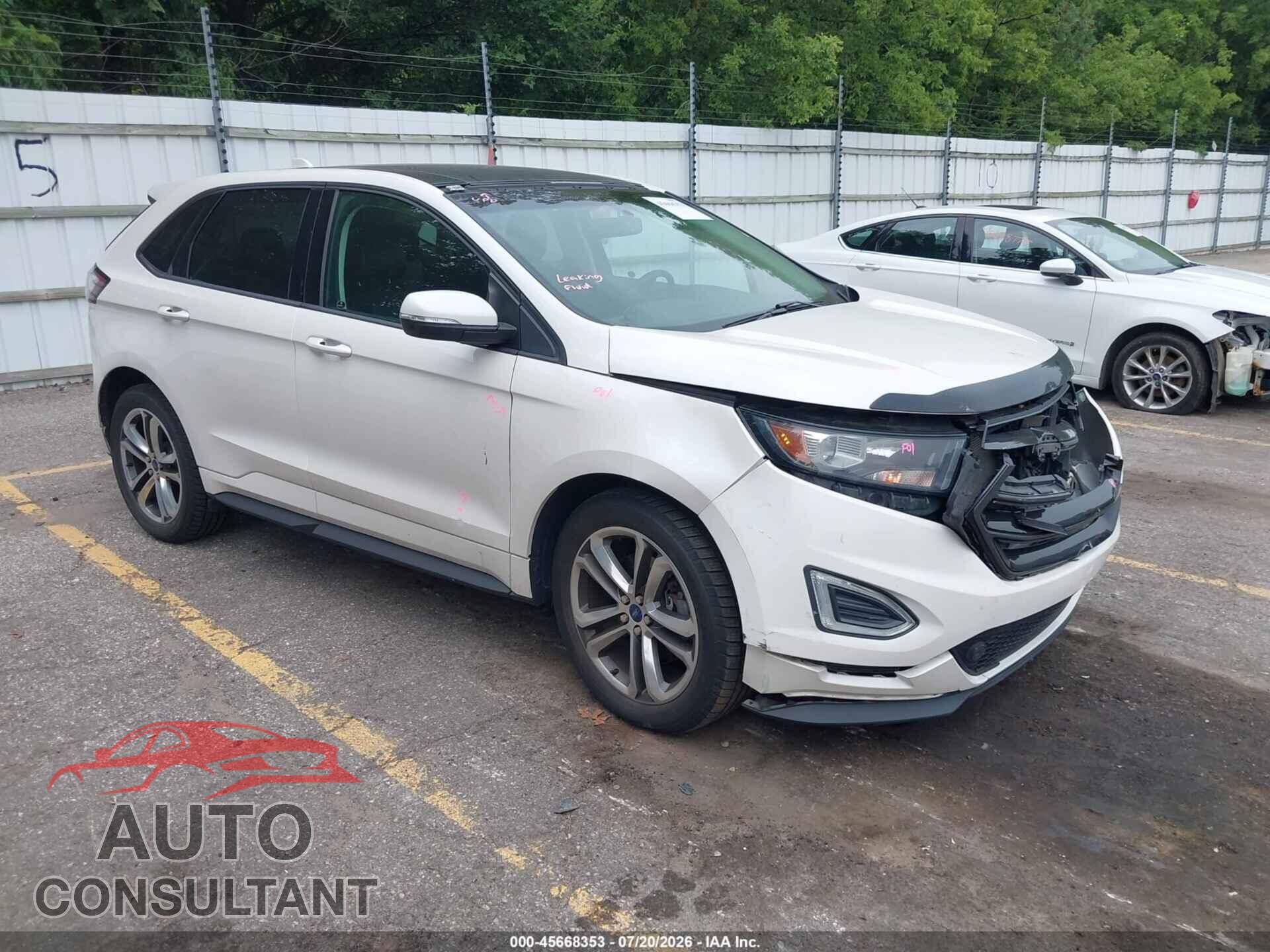 FORD EDGE 2015 - 2FMTK4AP1FBB01237