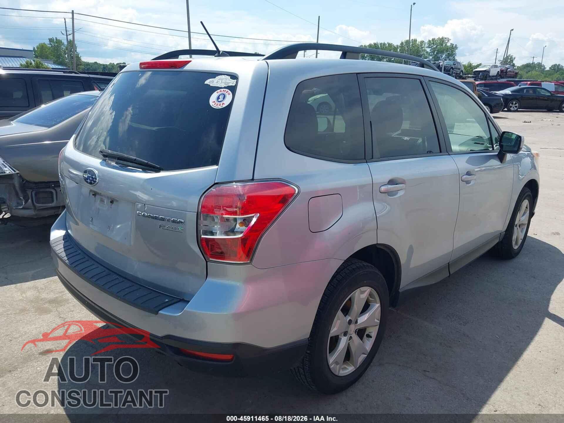 SUBARU FORESTER 2015 - JF2SJAFC2FH556769