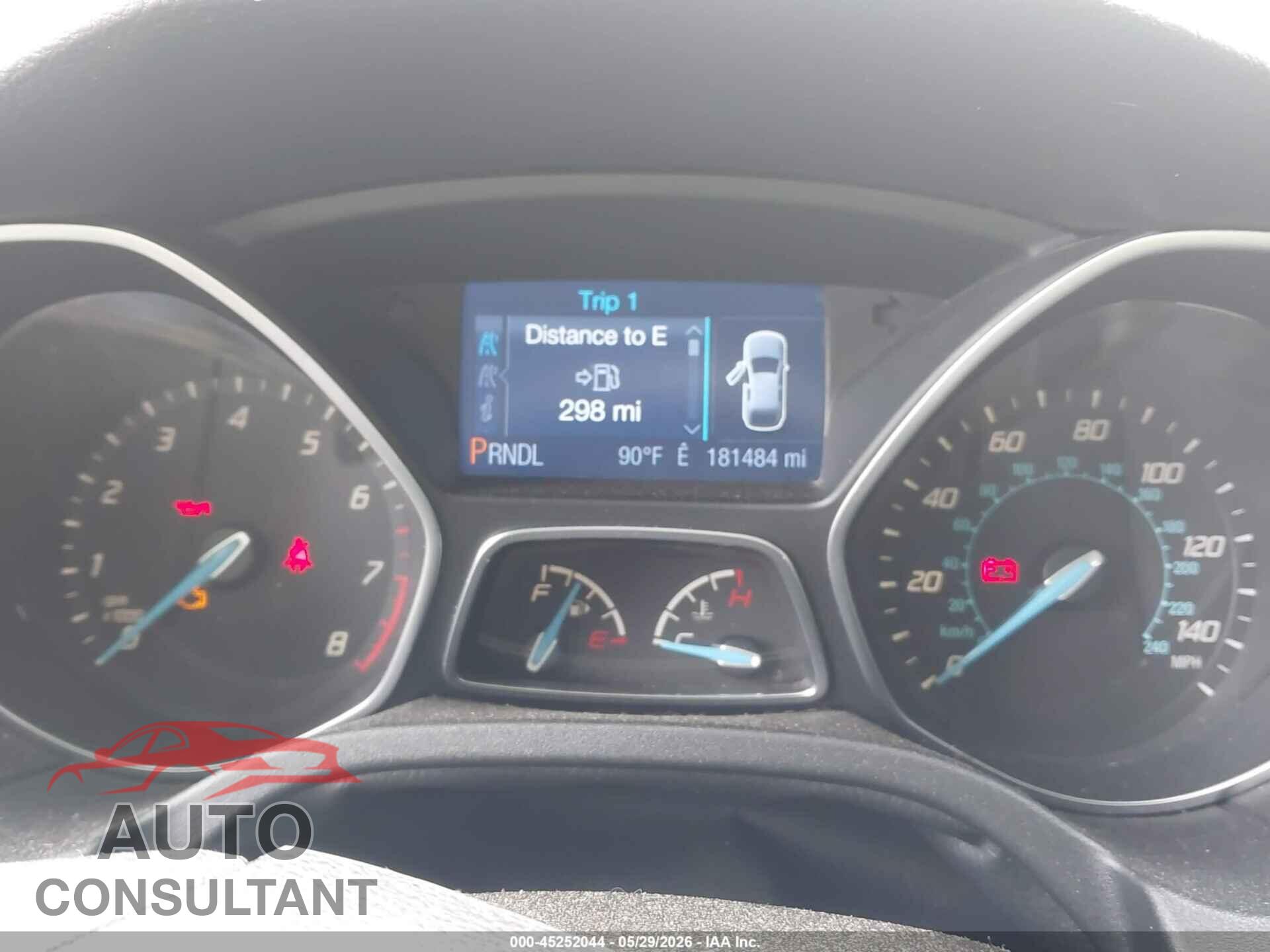 FORD FOCUS 2013 - 1FADP3F26DL340450
