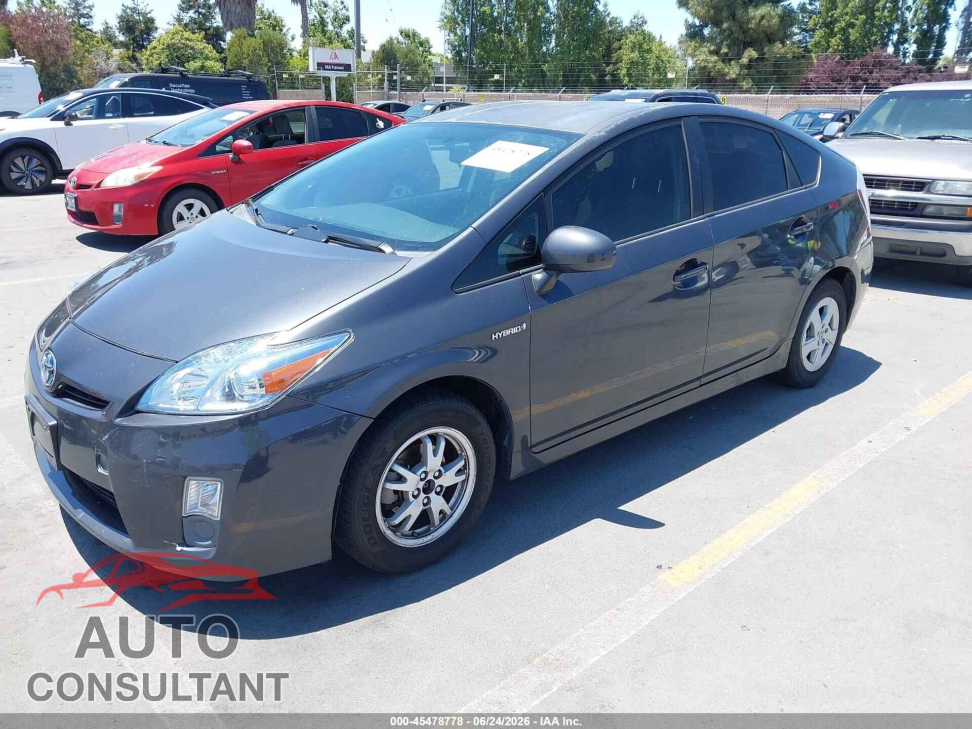 TOYOTA PRIUS 2010 - JTDKN3DU1A5193420