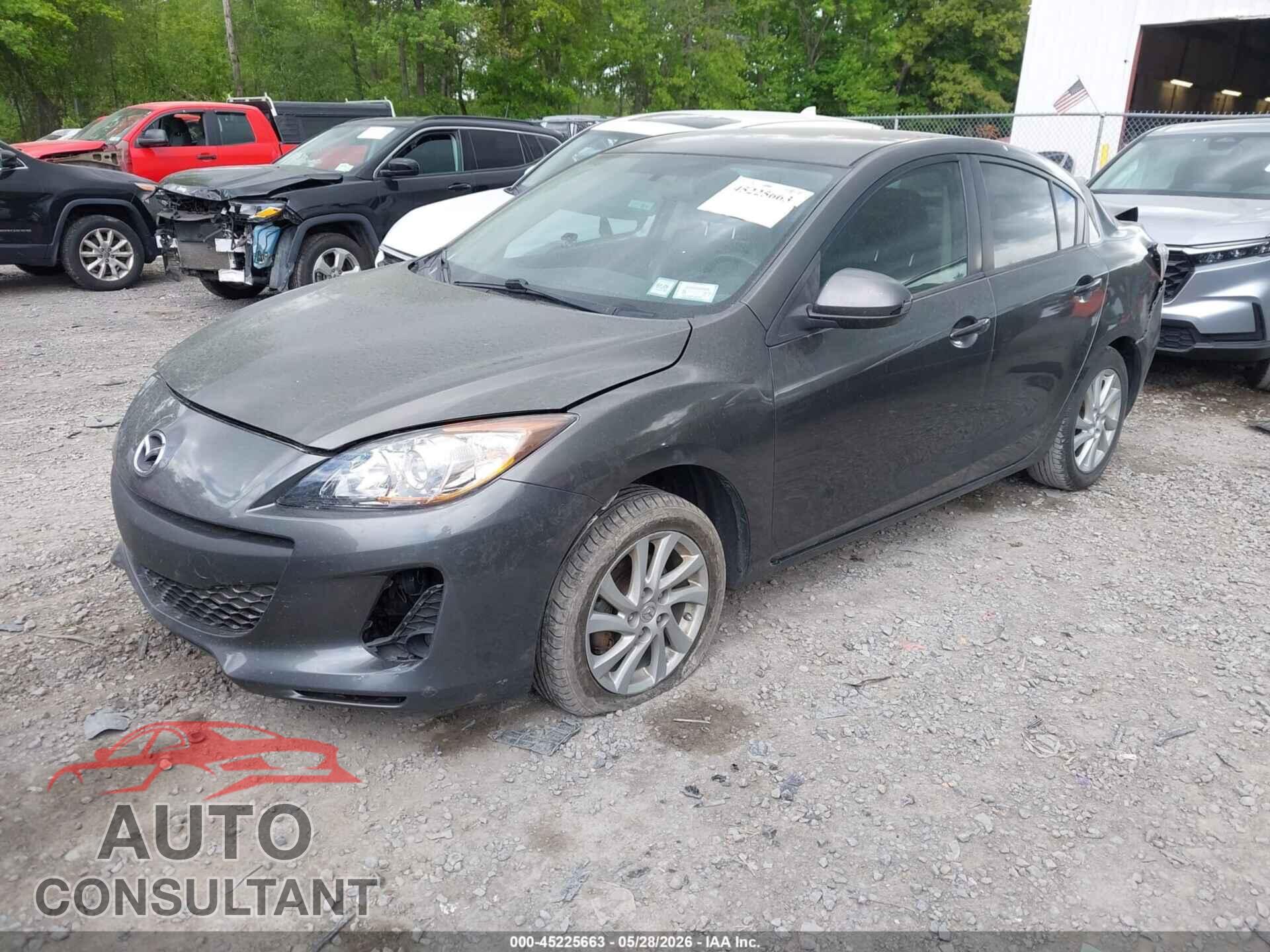 MAZDA MAZDA3 2012 - JM1BL1V79C1699493
